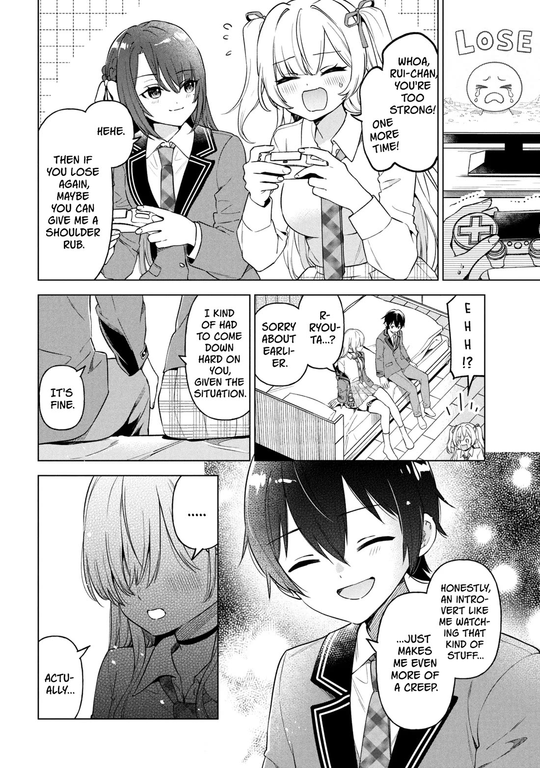 When the Introverted Me Got Surrounded by S-Tier Beauties After a Seat Change, a Secret Relationship Began Chapter 10 page 17 - Chapter 10