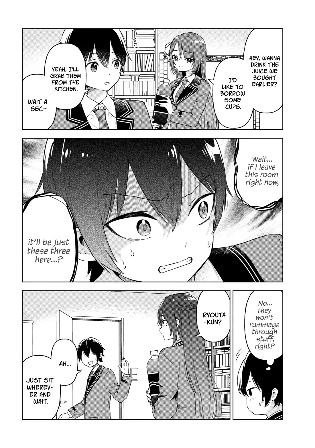 When the Introverted Me Got Surrounded by S-Tier Beauties After a Seat Change, a Secret Relationship Began Chapter 10 page 7 - Chapter 10
