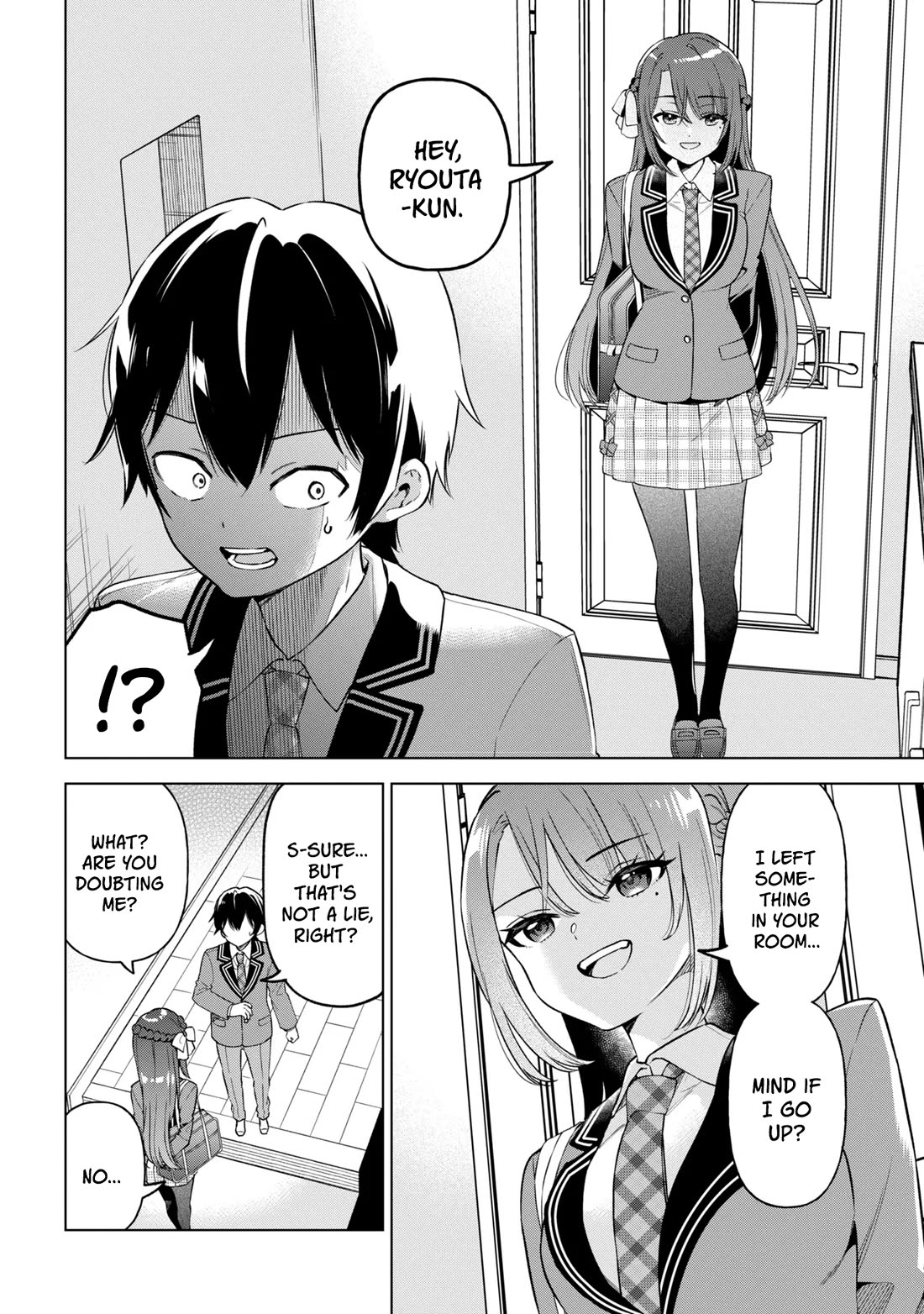 When the Introverted Me Got Surrounded by S-Tier Beauties After a Seat Change, a Secret Relationship Began Chapter 11 page 12 - Chapter 11
