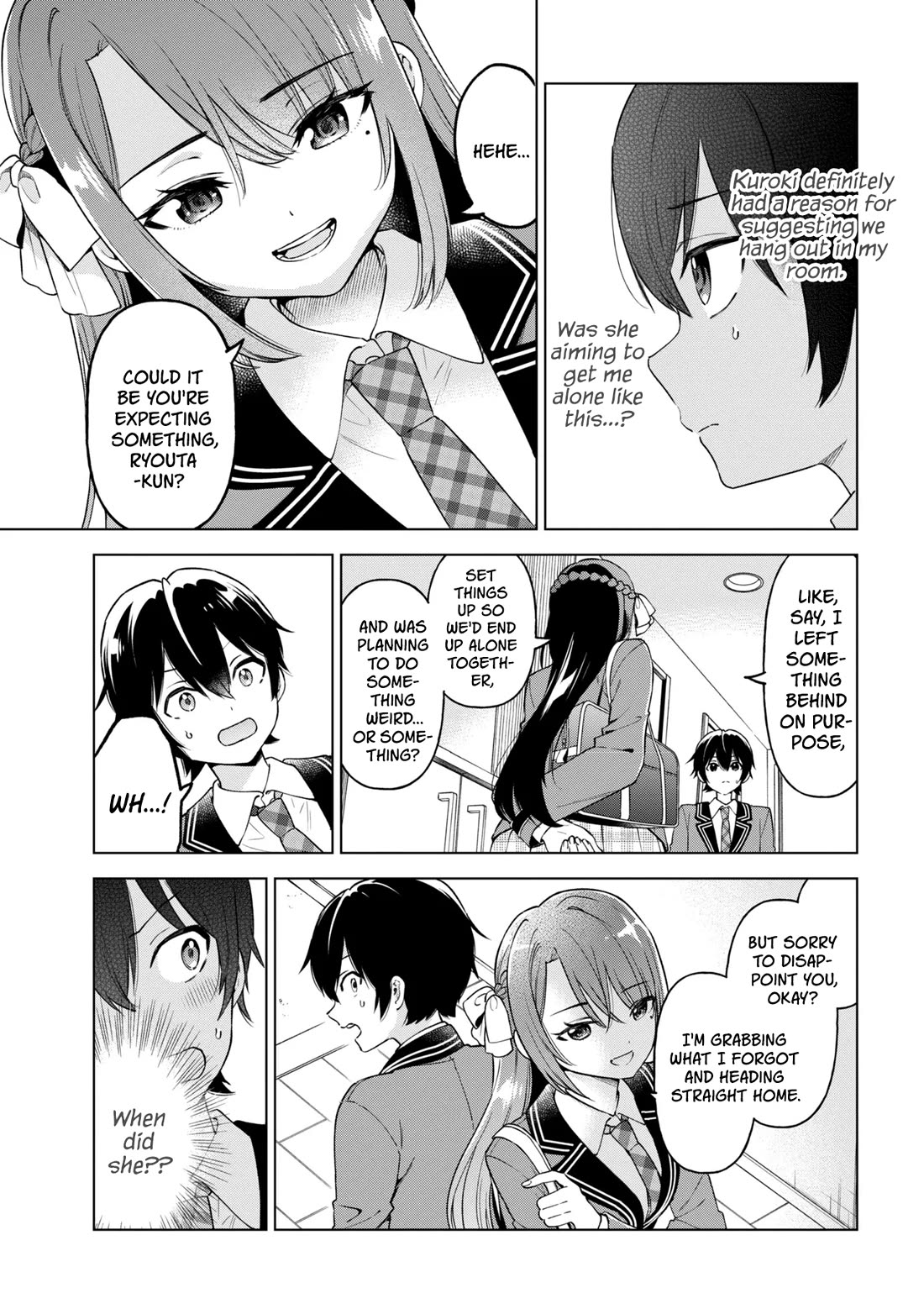 When the Introverted Me Got Surrounded by S-Tier Beauties After a Seat Change, a Secret Relationship Began Chapter 11 page 13 - Chapter 11