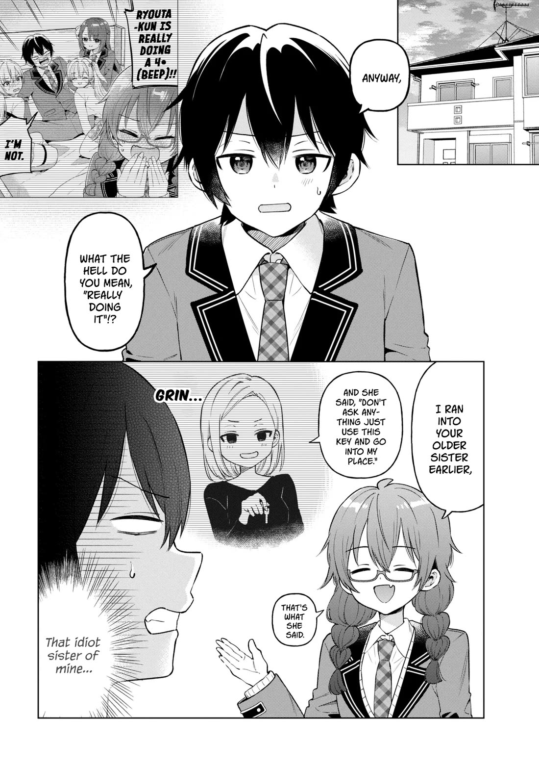 When the Introverted Me Got Surrounded by S-Tier Beauties After a Seat Change, a Secret Relationship Began Chapter 11 page 2 - Chapter 11