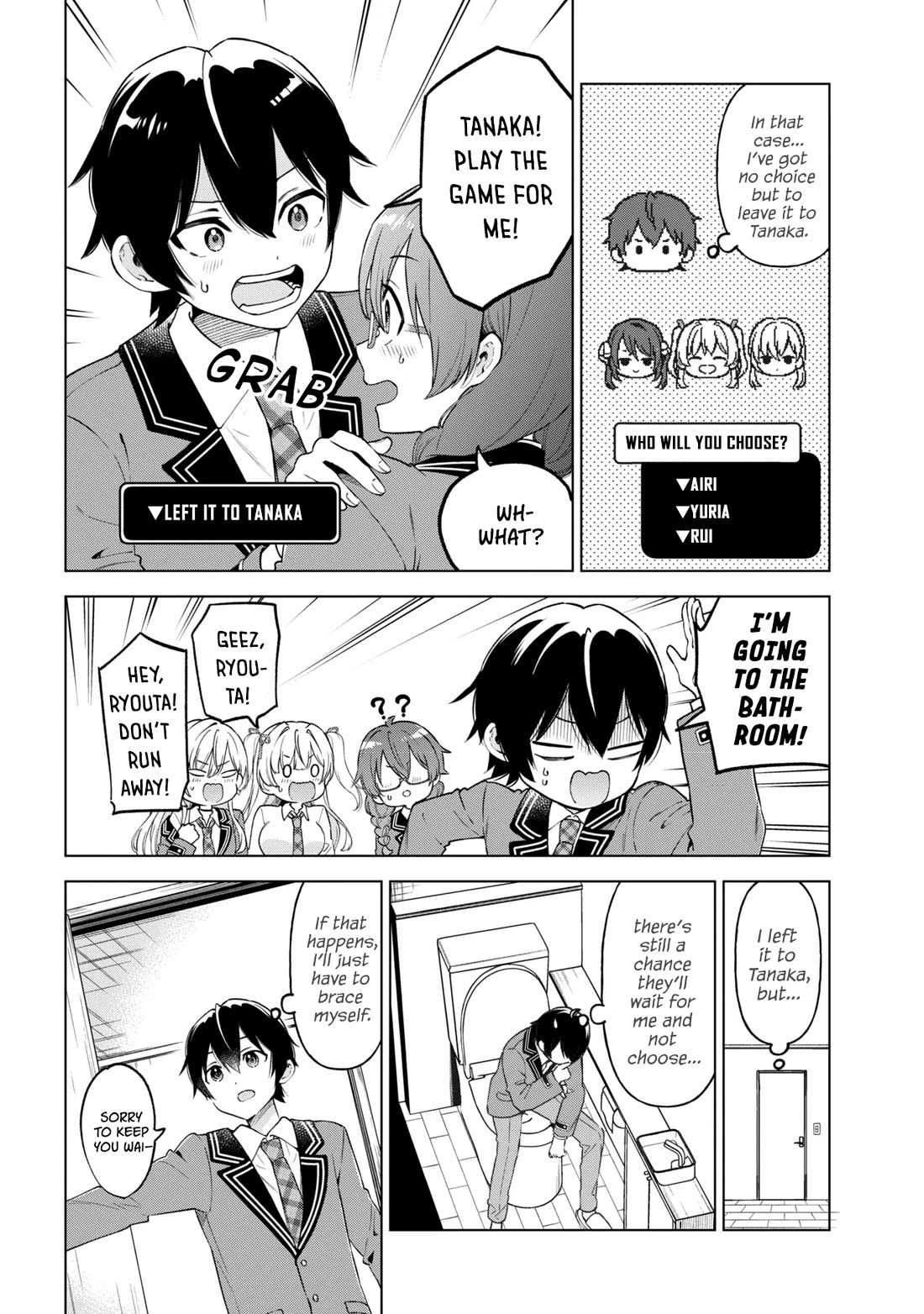 When the Introverted Me Got Surrounded by S-Tier Beauties After a Seat Change, a Secret Relationship Began Chapter 11 page 4 - Chapter 11