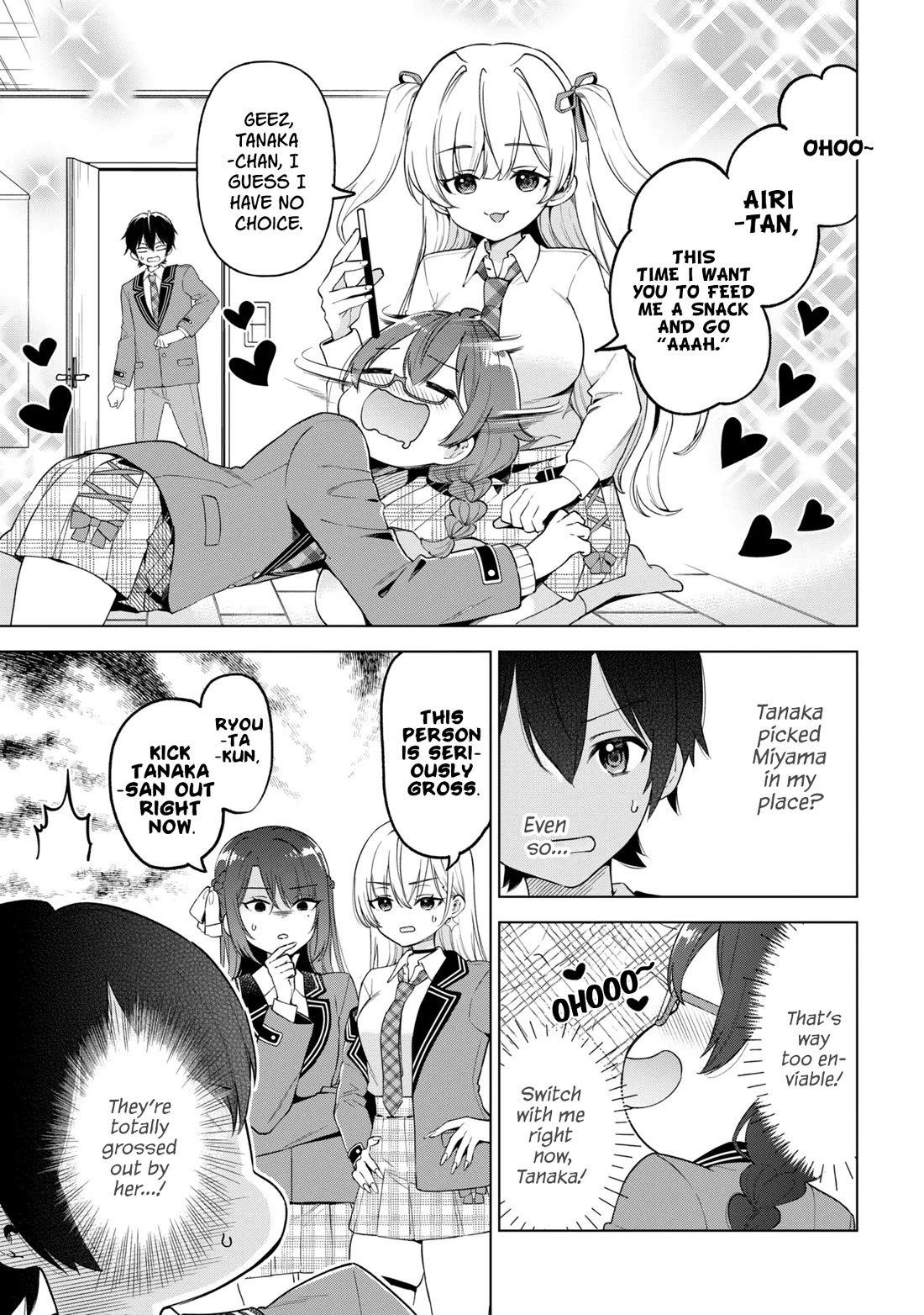 When the Introverted Me Got Surrounded by S-Tier Beauties After a Seat Change, a Secret Relationship Began Chapter 11 page 5 - Chapter 11