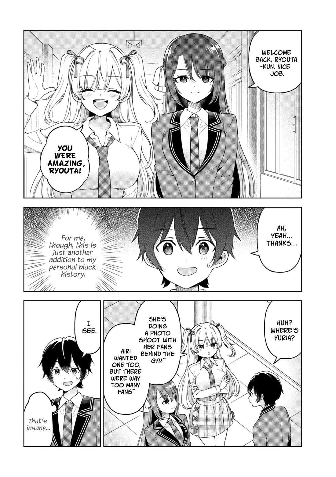 When the Introverted Me Got Surrounded by S-Tier Beauties After a Seat Change, a Secret Relationship Began Chapter 12 page 16 - Chapter 12