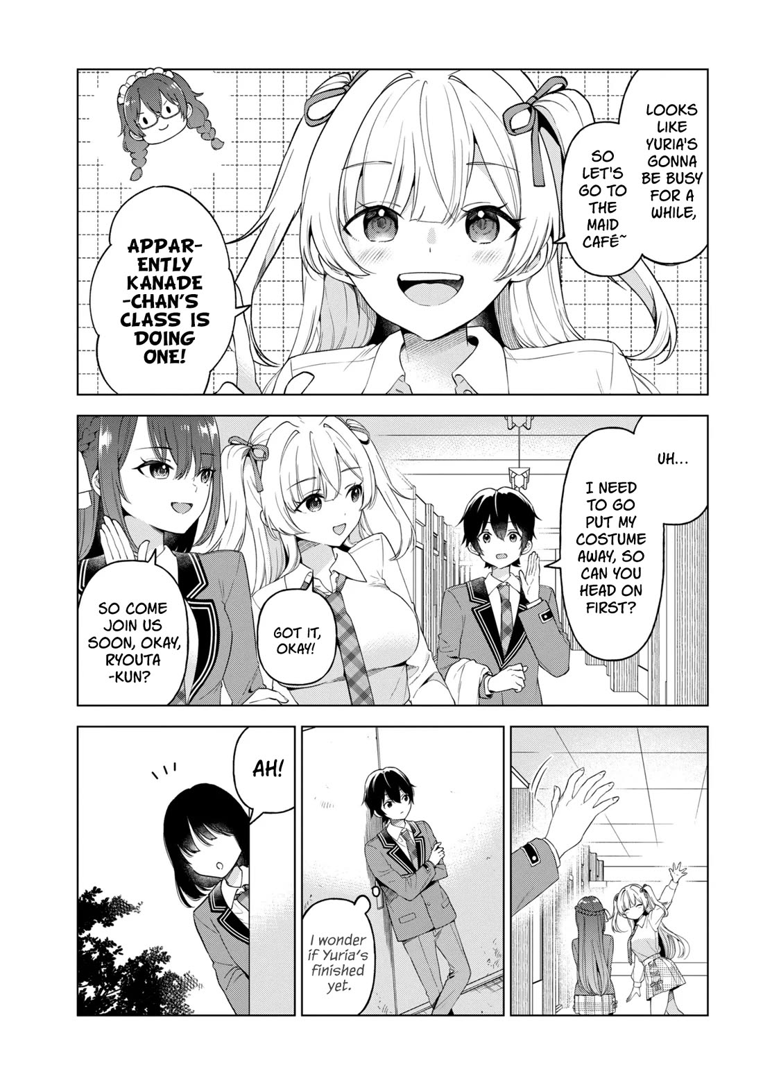 When the Introverted Me Got Surrounded by S-Tier Beauties After a Seat Change, a Secret Relationship Began Chapter 12 page 17 - Chapter 12