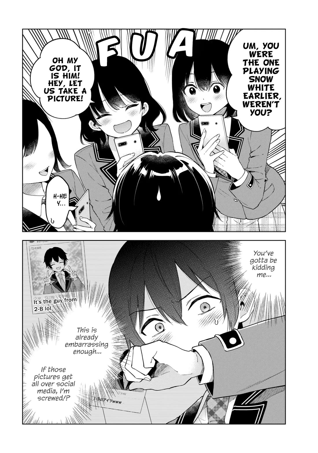 When the Introverted Me Got Surrounded by S-Tier Beauties After a Seat Change, a Secret Relationship Began Chapter 12 page 18 - Chapter 12
