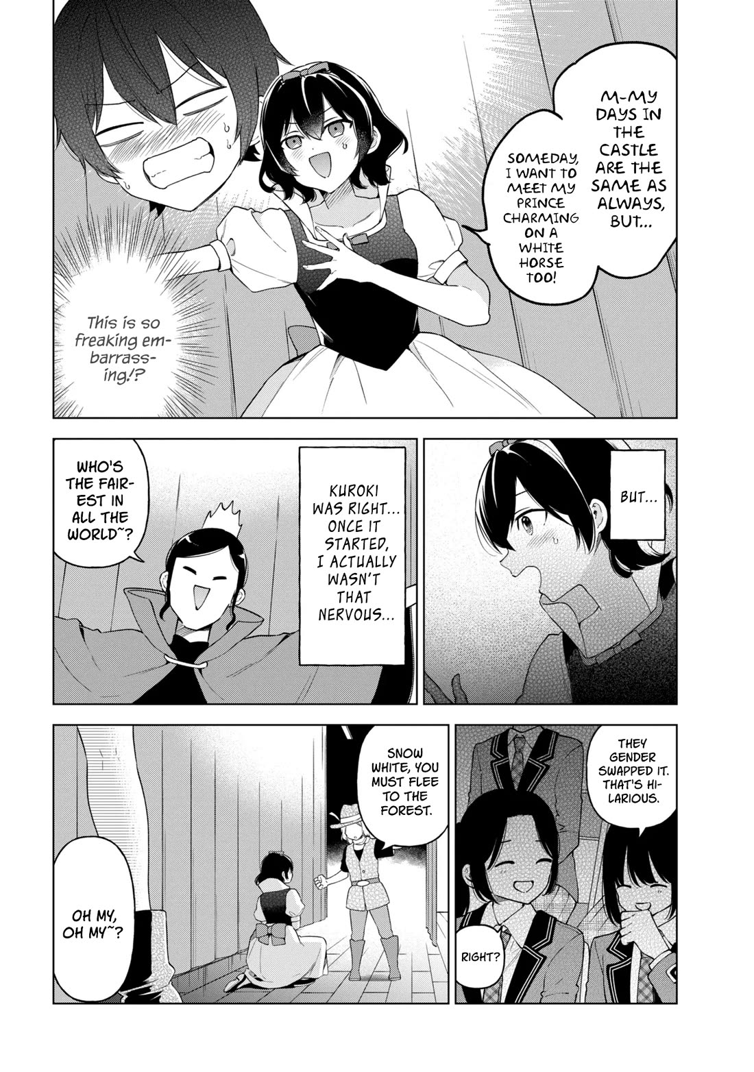 When the Introverted Me Got Surrounded by S-Tier Beauties After a Seat Change, a Secret Relationship Began Chapter 12 page 4 - Chapter 12