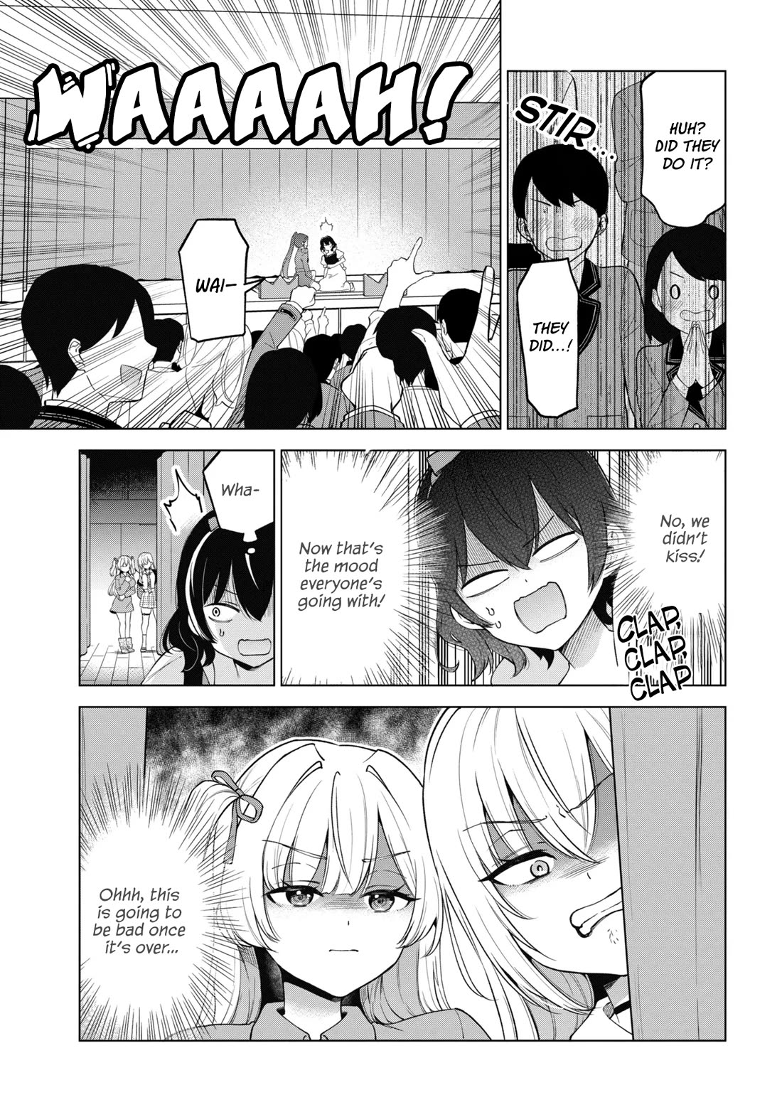 When the Introverted Me Got Surrounded by S-Tier Beauties After a Seat Change, a Secret Relationship Began Chapter 13 page 13 - Chapter 13