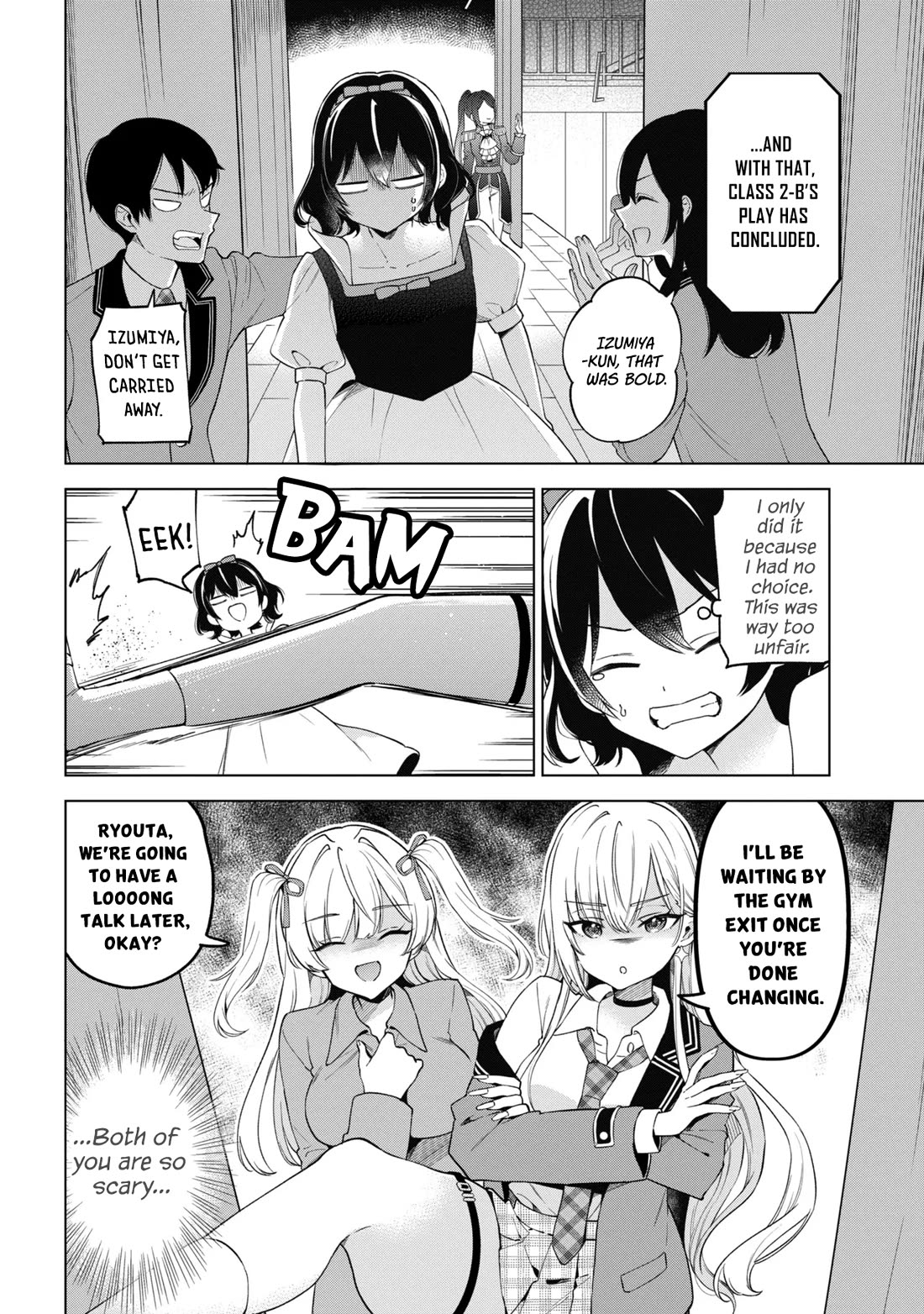 When the Introverted Me Got Surrounded by S-Tier Beauties After a Seat Change, a Secret Relationship Began Chapter 13 page 16 - Chapter 13