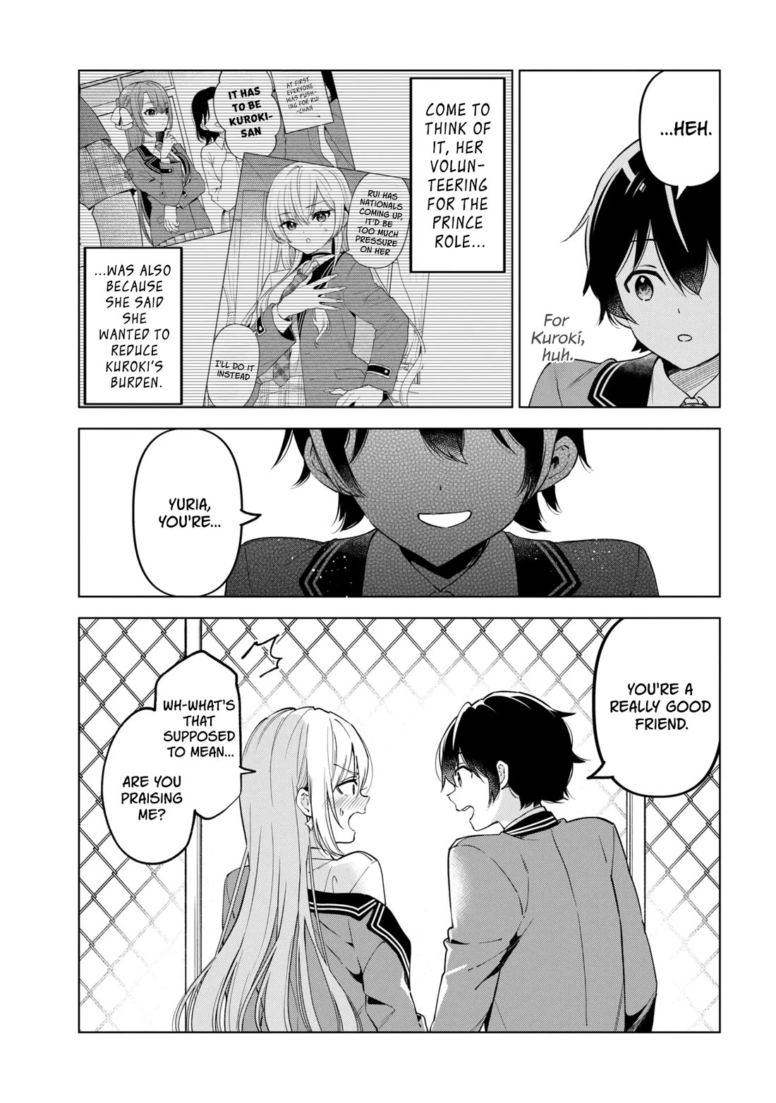 When the Introverted Me Got Surrounded by S-Tier Beauties After a Seat Change, a Secret Relationship Began Chapter 14 page 11 - Chapter 14