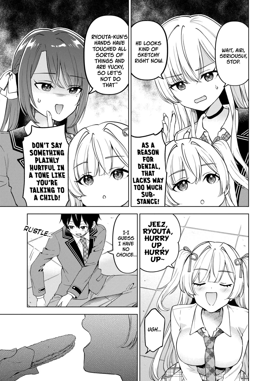 When the Introverted Me Got Surrounded by S-Tier Beauties After a Seat Change, a Secret Relationship Began Chapter 14 page 17 - Chapter 14