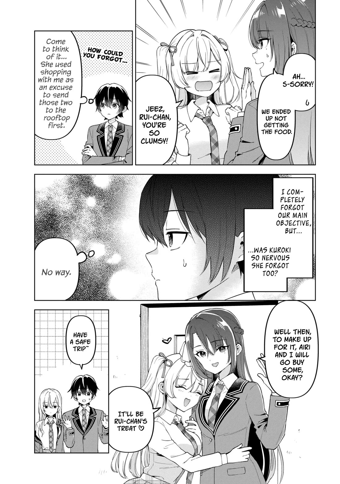 When the Introverted Me Got Surrounded by S-Tier Beauties After a Seat Change, a Secret Relationship Began Chapter 14 page 3 - Chapter 14