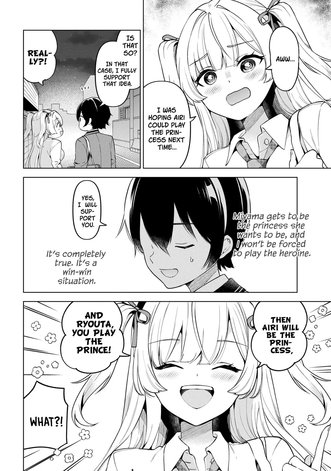 When the Introverted Me Got Surrounded by S-Tier Beauties After a Seat Change, a Secret Relationship Began Chapter 14 page 34 - Chapter 14