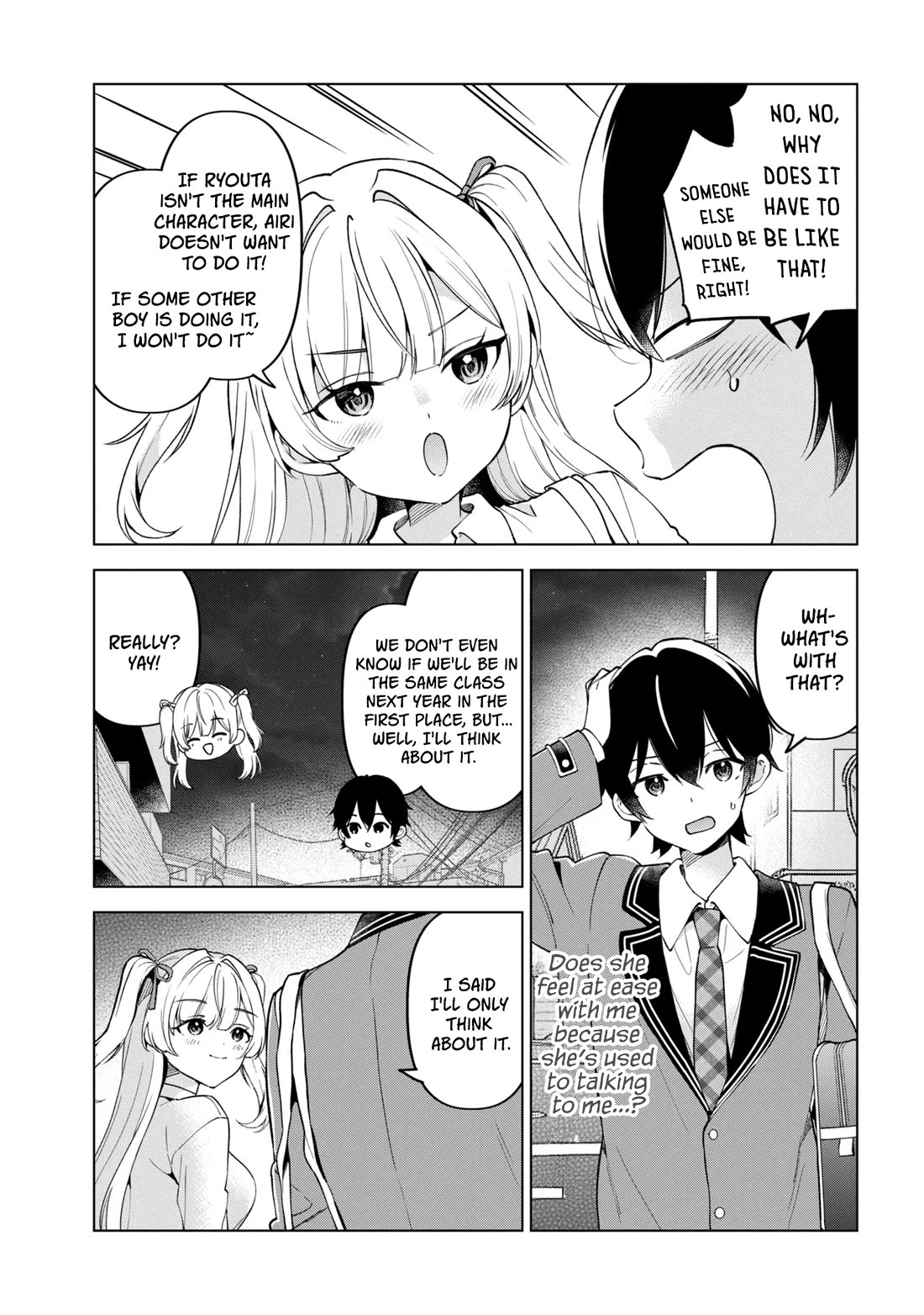 When the Introverted Me Got Surrounded by S-Tier Beauties After a Seat Change, a Secret Relationship Began Chapter 14 page 35 - Chapter 14