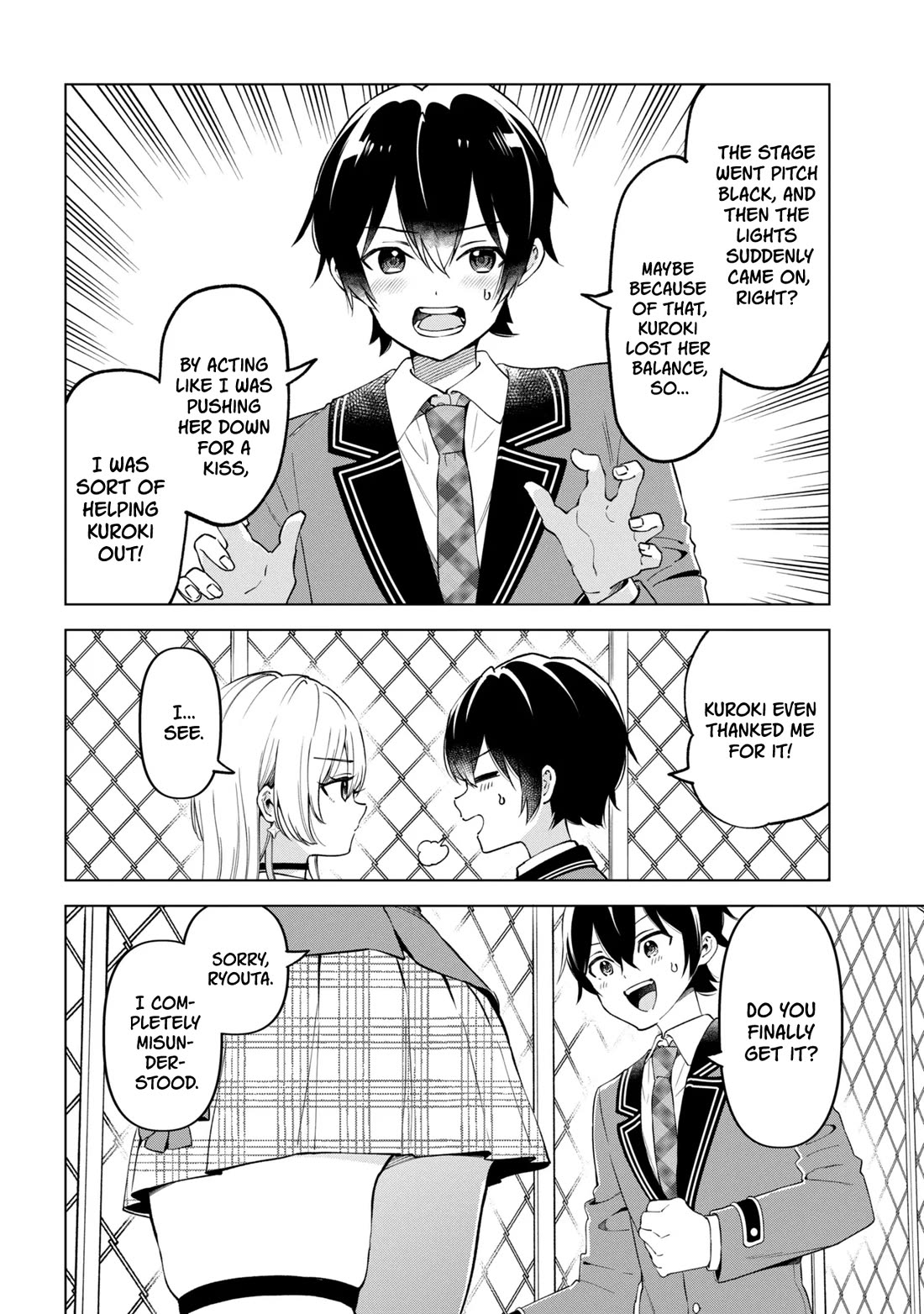 When the Introverted Me Got Surrounded by S-Tier Beauties After a Seat Change, a Secret Relationship Began Chapter 14 page 6 - Chapter 14