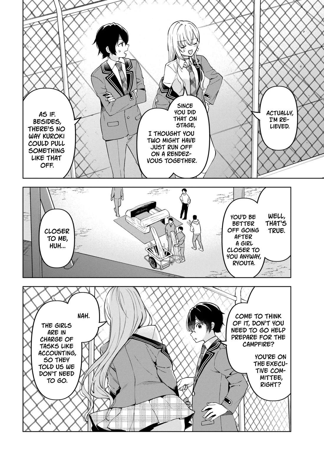 When the Introverted Me Got Surrounded by S-Tier Beauties After a Seat Change, a Secret Relationship Began Chapter 14 page 8 - Chapter 14