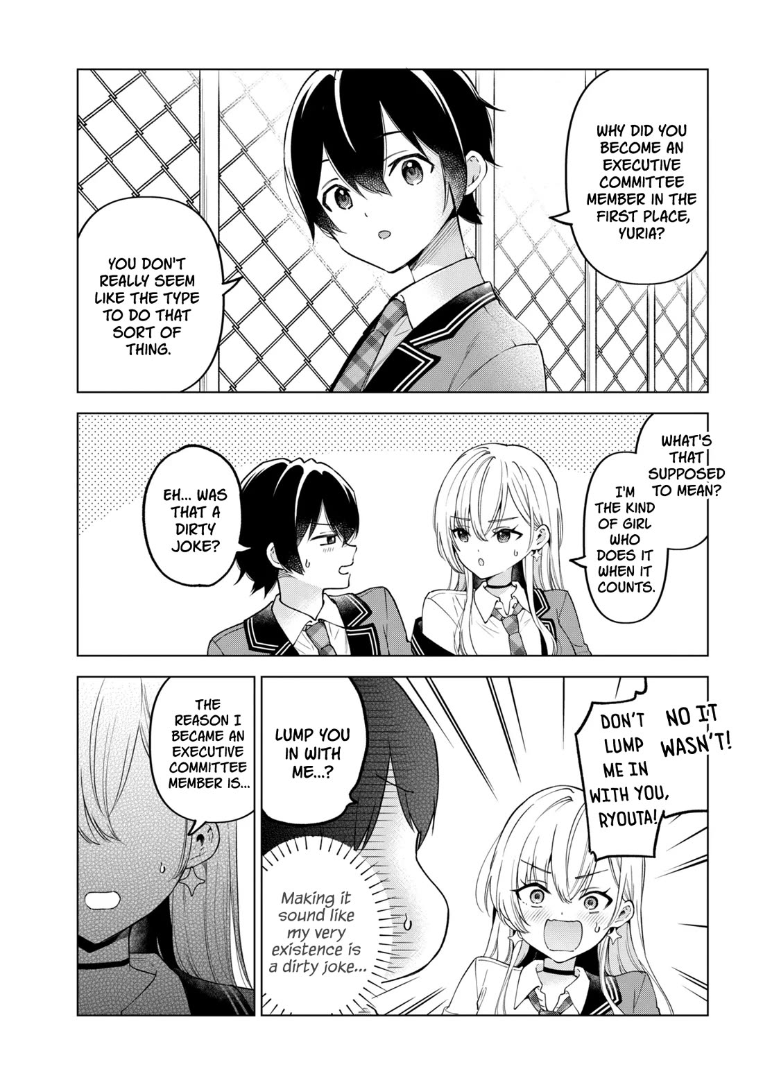 When the Introverted Me Got Surrounded by S-Tier Beauties After a Seat Change, a Secret Relationship Began Chapter 14 page 9 - Chapter 14