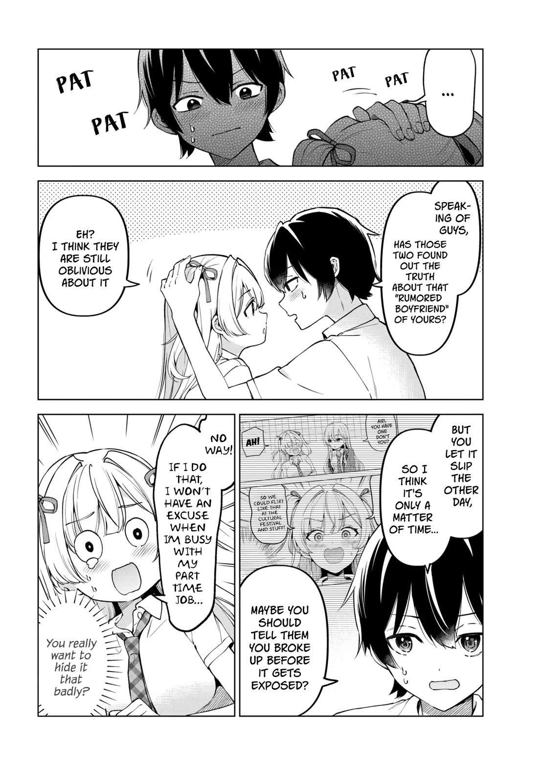 When the Introverted Me Got Surrounded by S-Tier Beauties After a Seat Change, a Secret Relationship Began Chapter 15 page 14 - Chapter 15