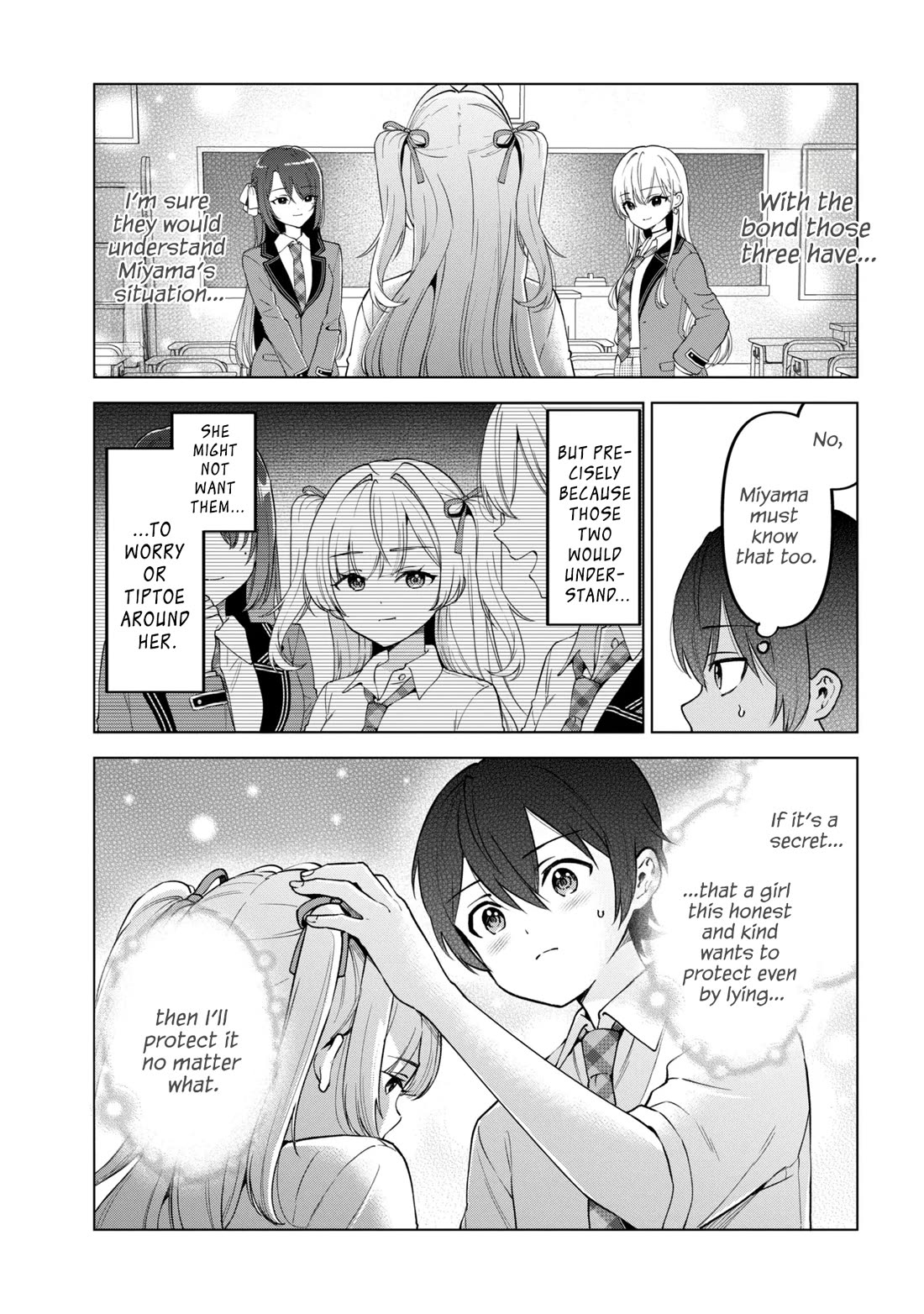 When the Introverted Me Got Surrounded by S-Tier Beauties After a Seat Change, a Secret Relationship Began Chapter 15 page 15 - Chapter 15