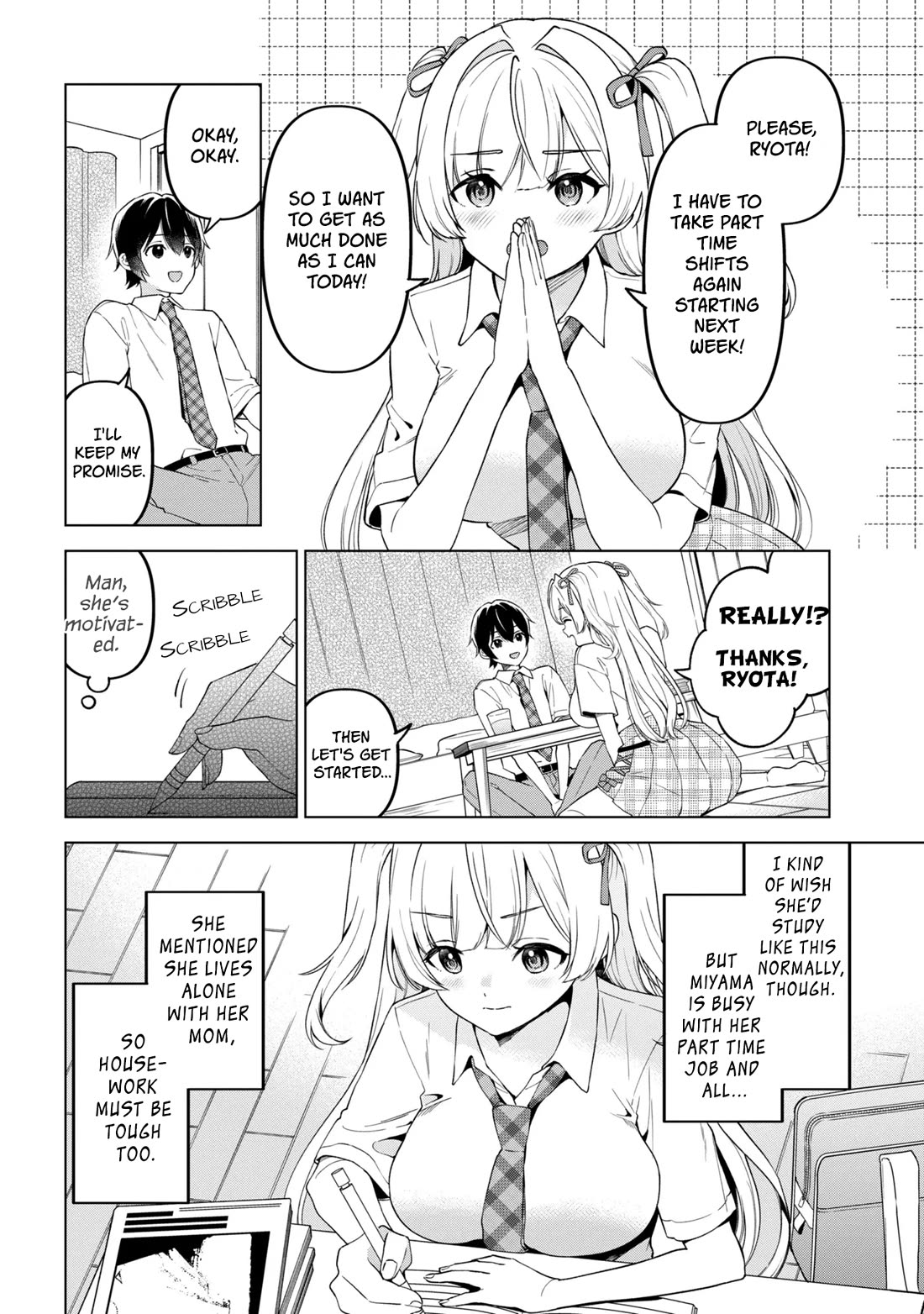 When the Introverted Me Got Surrounded by S-Tier Beauties After a Seat Change, a Secret Relationship Began Chapter 15 page 6 - Chapter 15