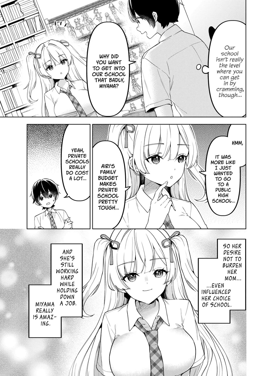 When the Introverted Me Got Surrounded by S-Tier Beauties After a Seat Change, a Secret Relationship Began Chapter 15 page 9 - Chapter 15