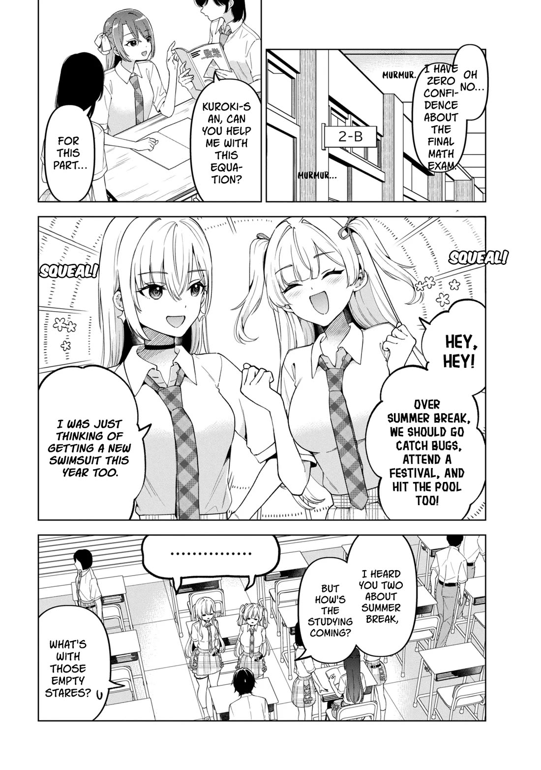 When the Introverted Me Got Surrounded by S-Tier Beauties After a Seat Change, a Secret Relationship Began Chapter 16 page 34 - Chapter 16