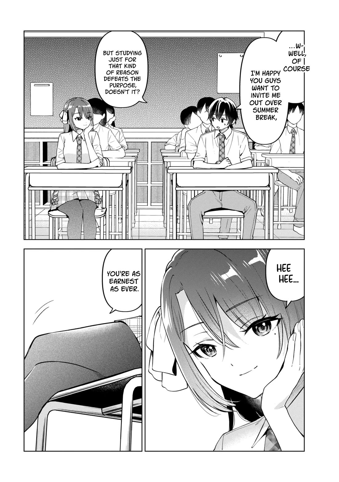 When the Introverted Me Got Surrounded by S-Tier Beauties After a Seat Change, a Secret Relationship Began Chapter 16 page 38 - Chapter 16