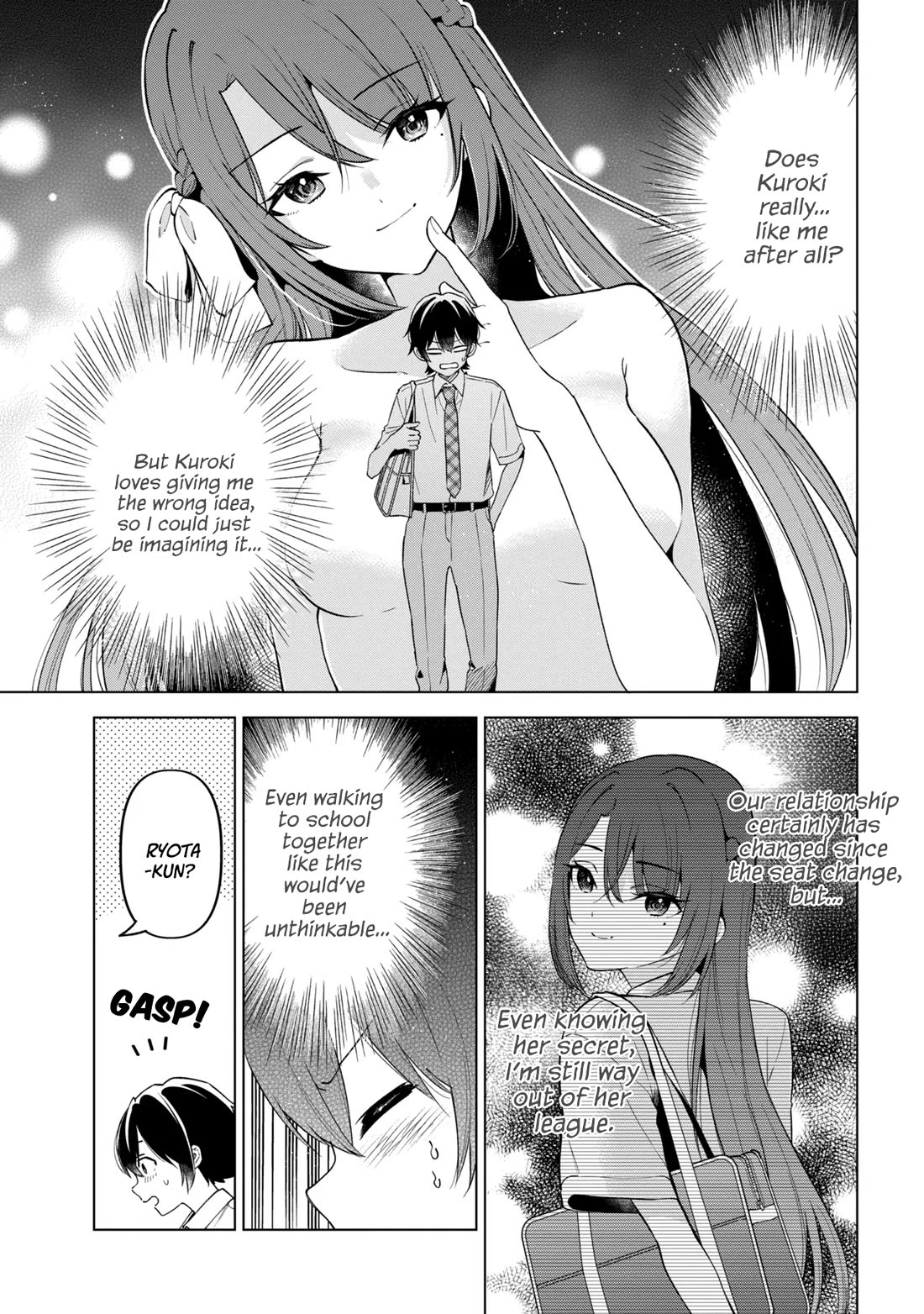 When the Introverted Me Got Surrounded by S-Tier Beauties After a Seat Change, a Secret Relationship Began Chapter 16 page 9 - Chapter 16