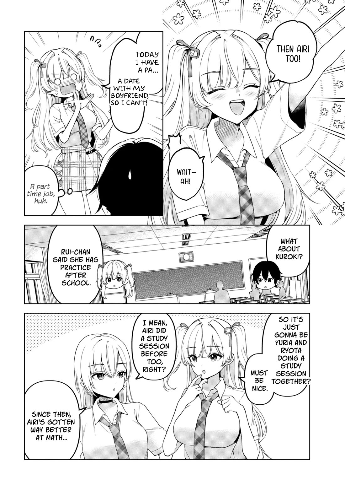 When the Introverted Me Got Surrounded by S-Tier Beauties After a Seat Change, a Secret Relationship Began Chapter 17 page 4 - Chapter 17