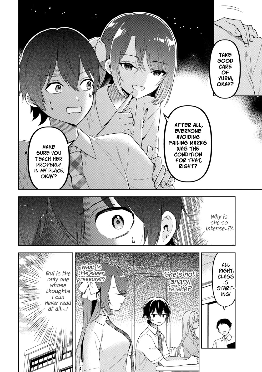 When the Introverted Me Got Surrounded by S-Tier Beauties After a Seat Change, a Secret Relationship Began Chapter 17 page 8 - Chapter 17