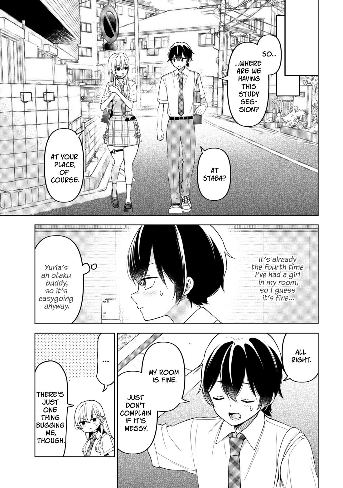When the Introverted Me Got Surrounded by S-Tier Beauties After a Seat Change, a Secret Relationship Began Chapter 17 page 9 - Chapter 17