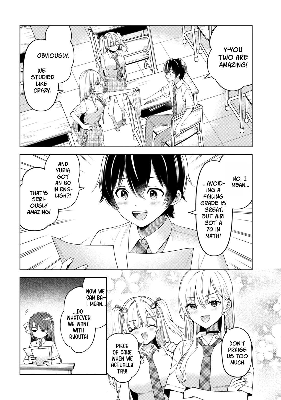 When the Introverted Me Got Surrounded by S-Tier Beauties After a Seat Change, a Secret Relationship Began Chapter 18 page 12 - Chapter 18