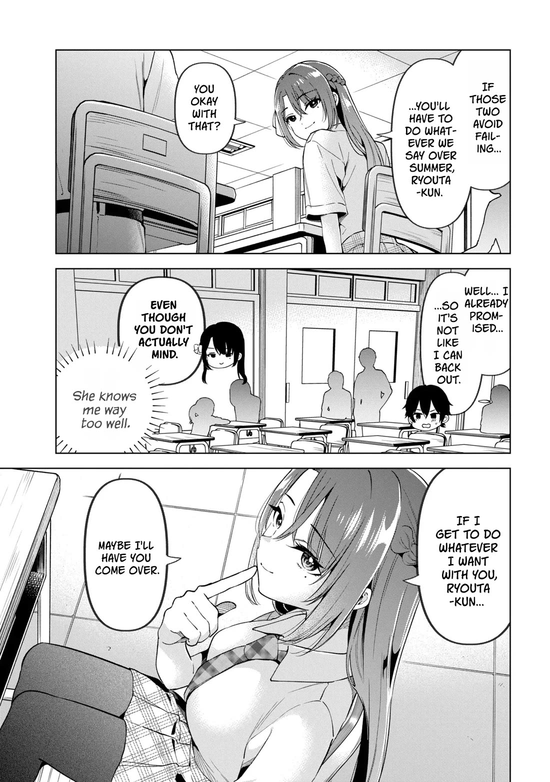 When the Introverted Me Got Surrounded by S-Tier Beauties After a Seat Change, a Secret Relationship Began Chapter 18 page 7 - Chapter 18