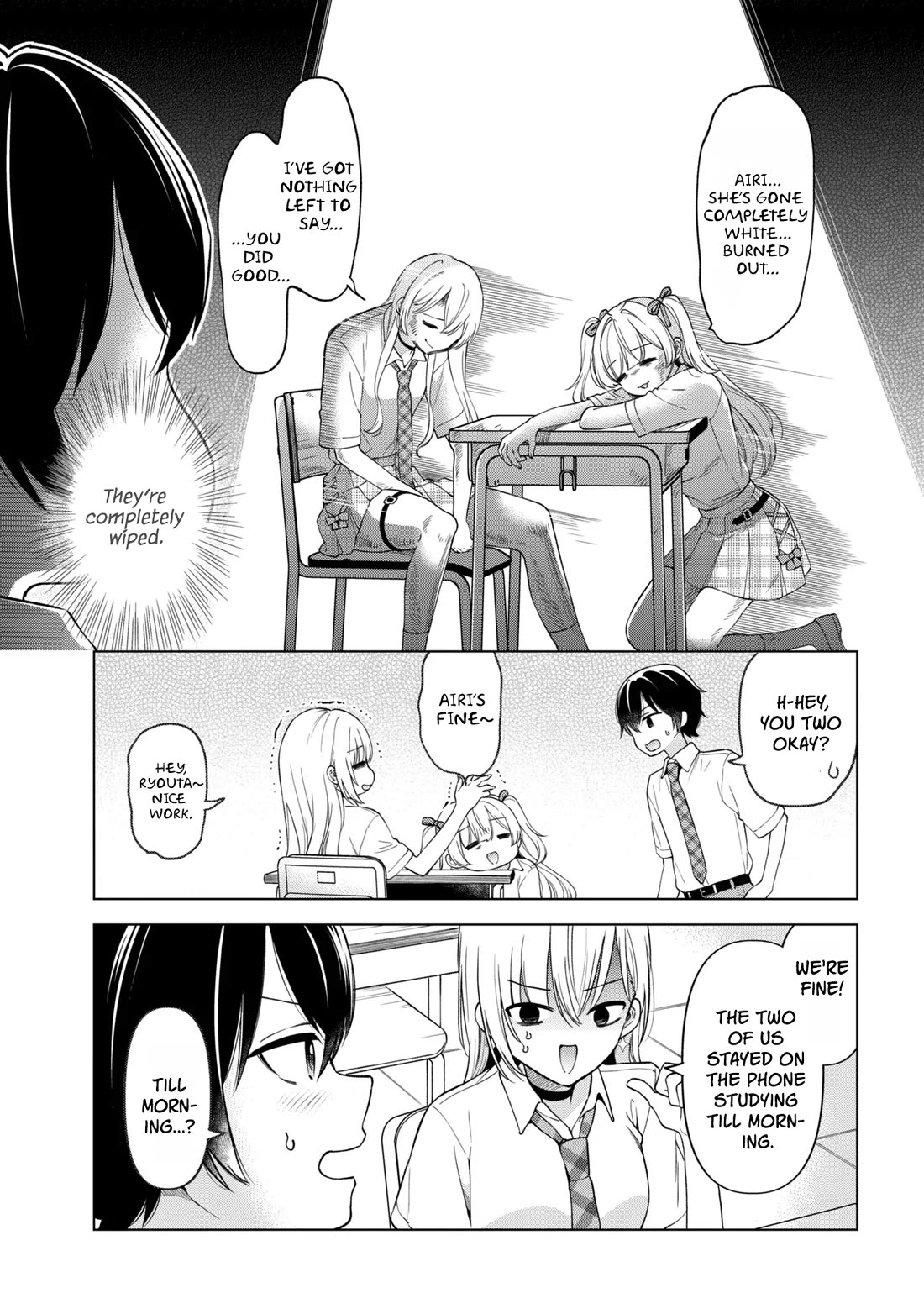 When the Introverted Me Got Surrounded by S-Tier Beauties After a Seat Change, a Secret Relationship Began Chapter 18 page 9 - Chapter 18