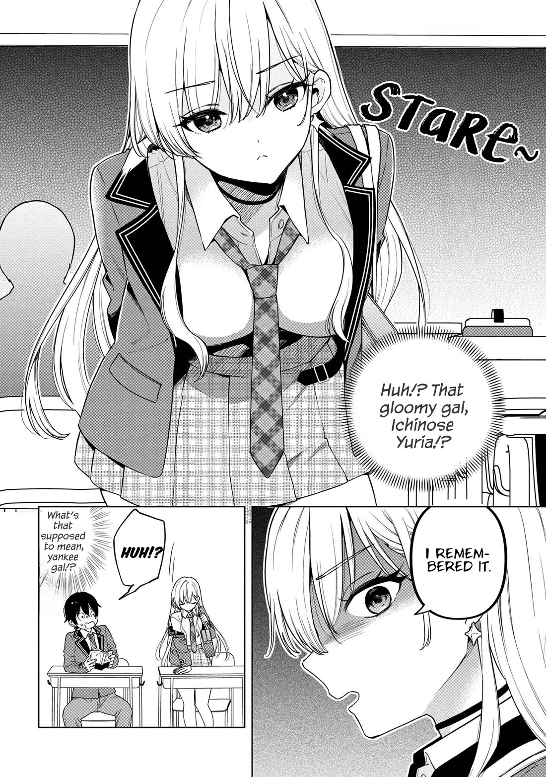 When the Introverted Me Got Surrounded by S-Tier Beauties After a Seat Change, a Secret Relationship Began Chapter 2 page 2 - Chapter 2