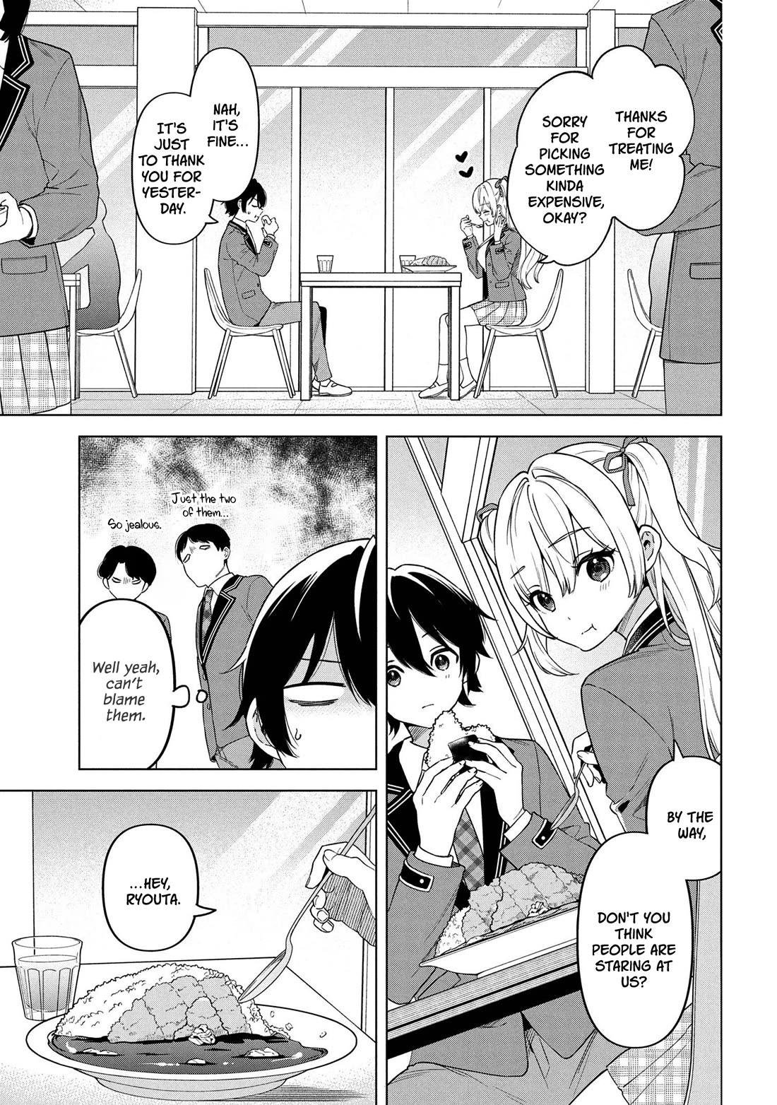 When the Introverted Me Got Surrounded by S-Tier Beauties After a Seat Change, a Secret Relationship Began Chapter 2 page 5 - Chapter 2
