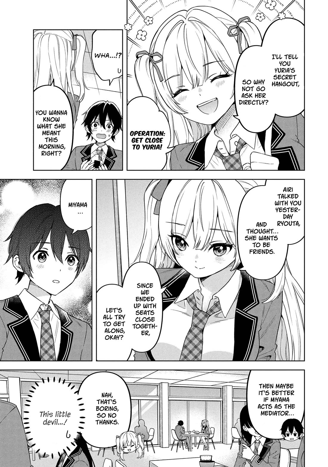 When the Introverted Me Got Surrounded by S-Tier Beauties After a Seat Change, a Secret Relationship Began Chapter 2 page 7 - Chapter 2