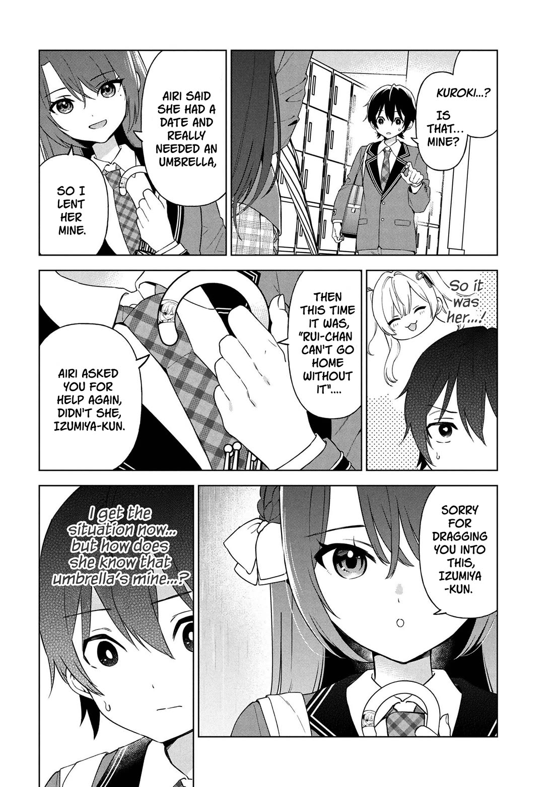 When the Introverted Me Got Surrounded by S-Tier Beauties After a Seat Change, a Secret Relationship Began Chapter 3 page 12 - Chapter 3