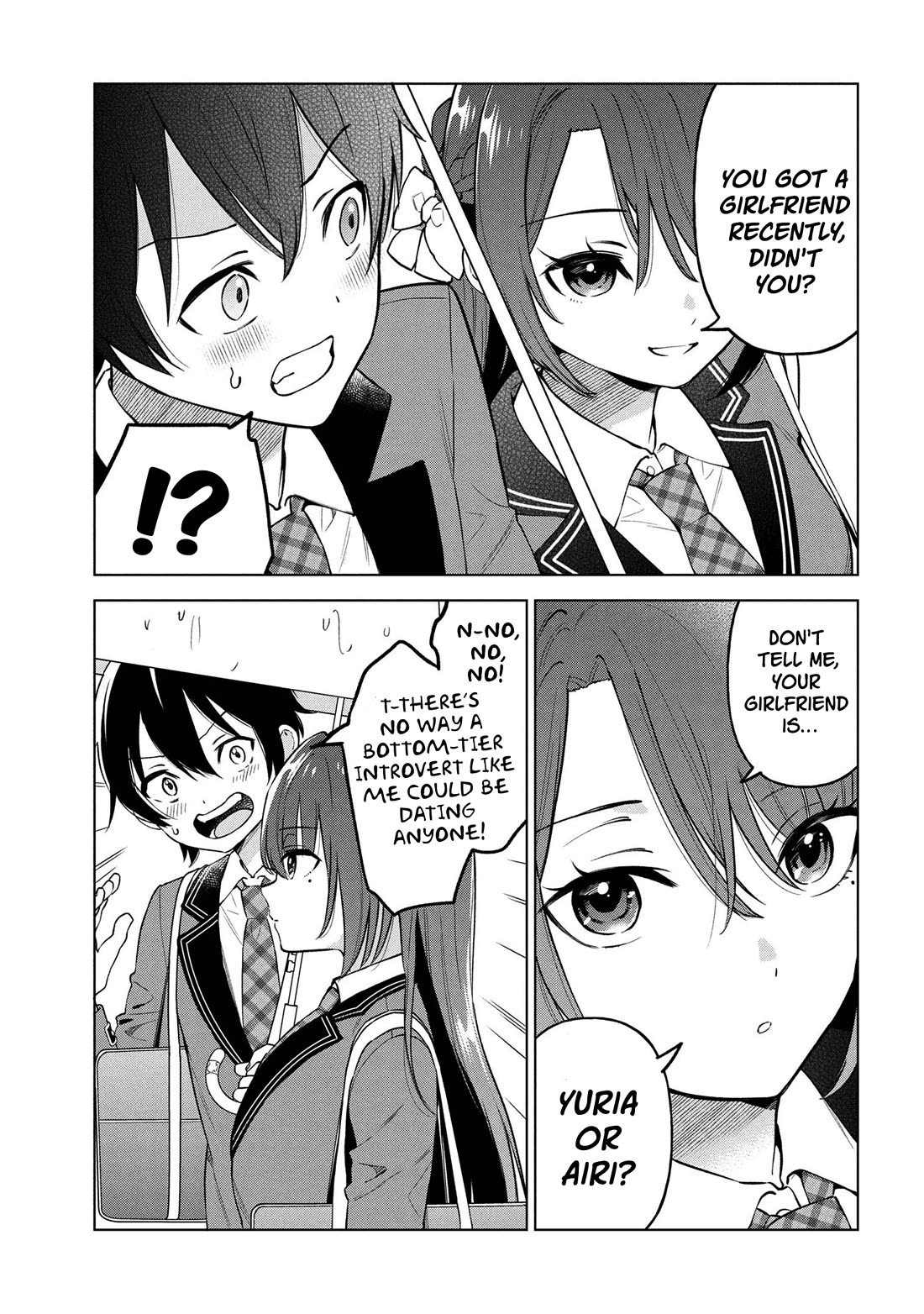 When the Introverted Me Got Surrounded by S-Tier Beauties After a Seat Change, a Secret Relationship Began Chapter 3 page 15 - Chapter 3