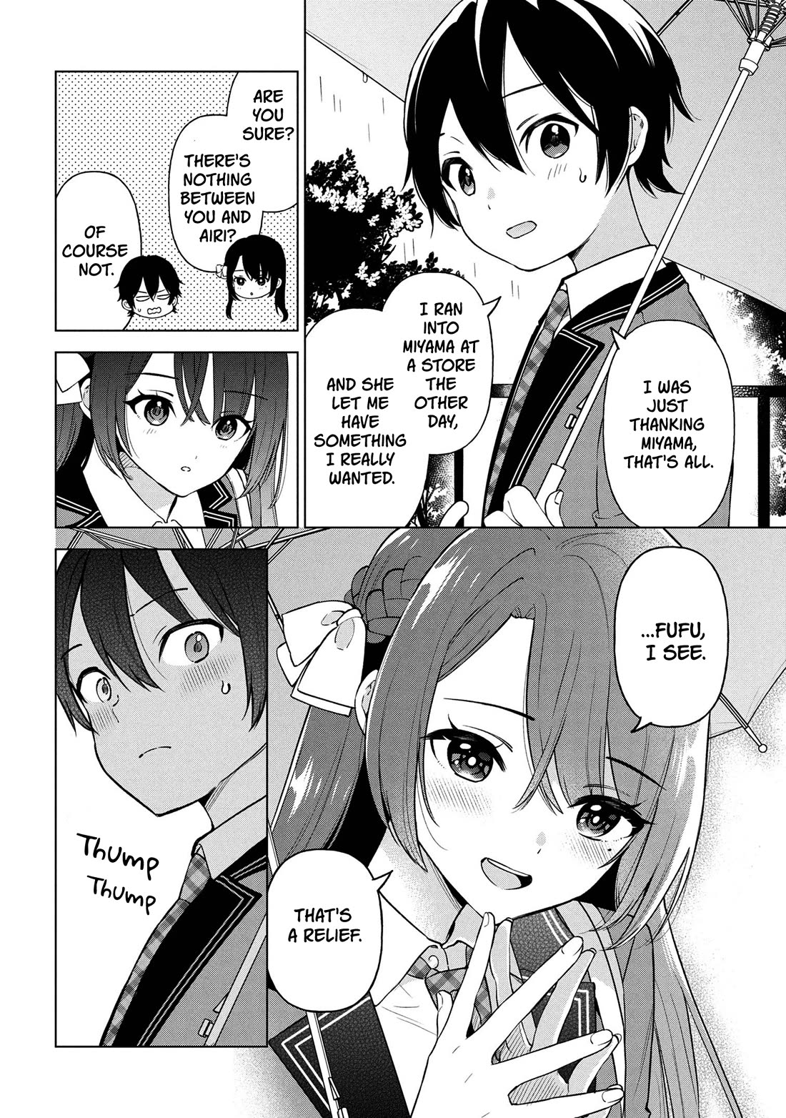 When the Introverted Me Got Surrounded by S-Tier Beauties After a Seat Change, a Secret Relationship Began Chapter 3 page 18 - Chapter 3