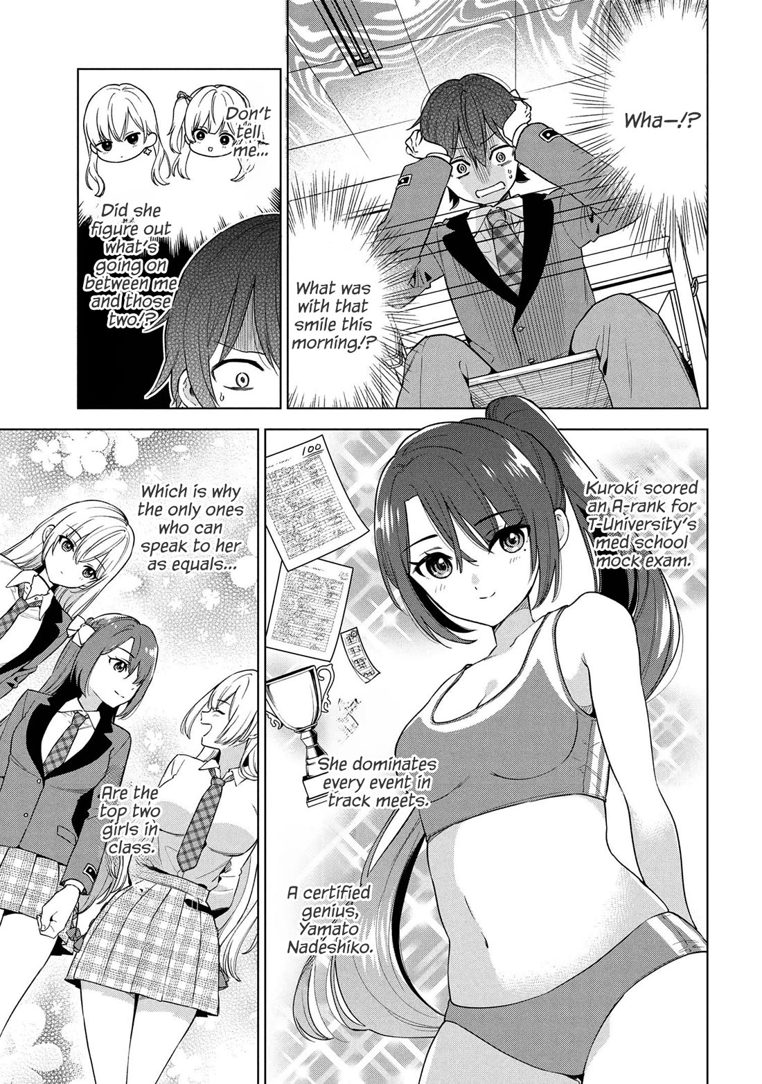 When the Introverted Me Got Surrounded by S-Tier Beauties After a Seat Change, a Secret Relationship Began Chapter 3 page 5 - Chapter 3
