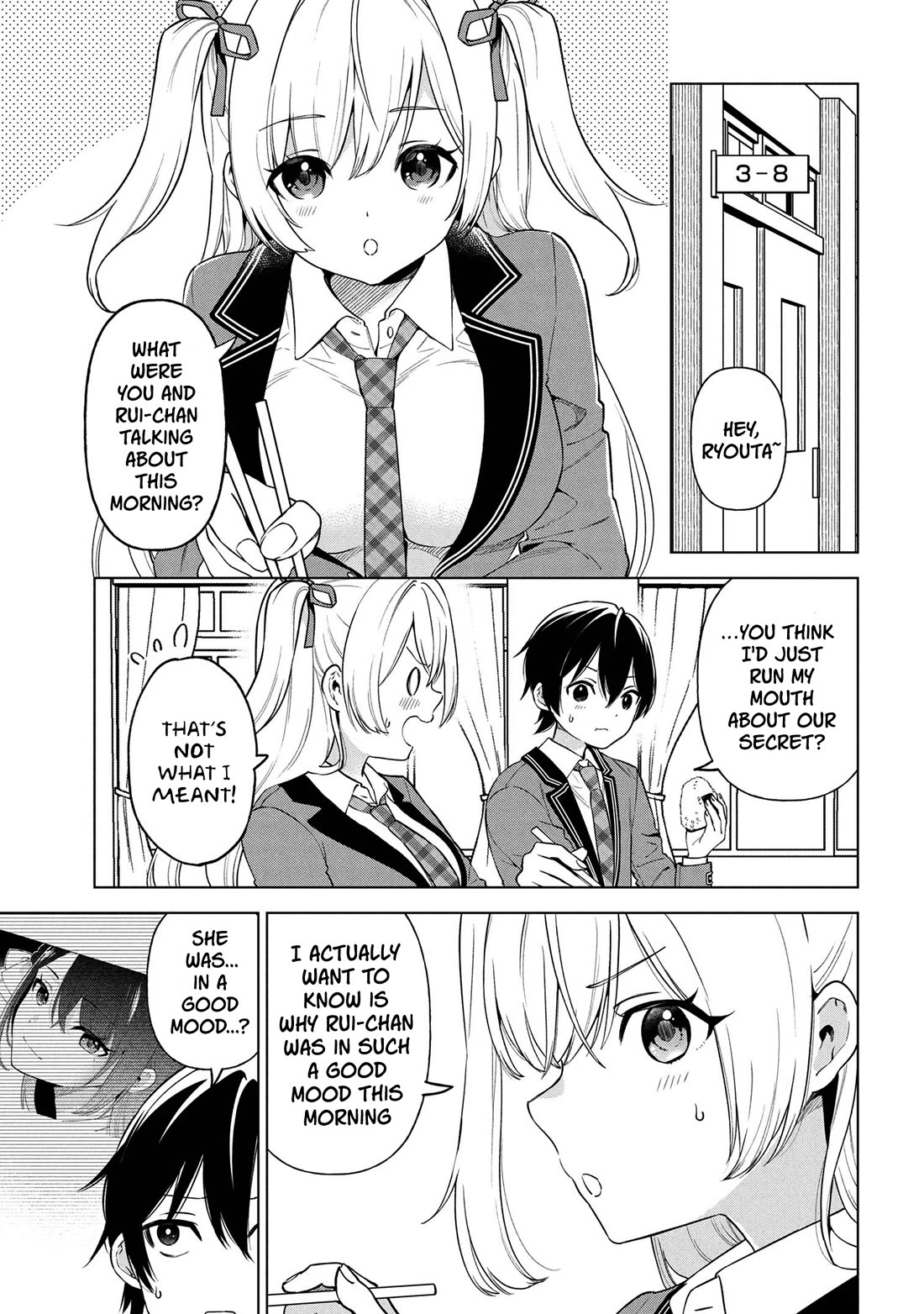 When the Introverted Me Got Surrounded by S-Tier Beauties After a Seat Change, a Secret Relationship Began Chapter 3 page 7 - Chapter 3