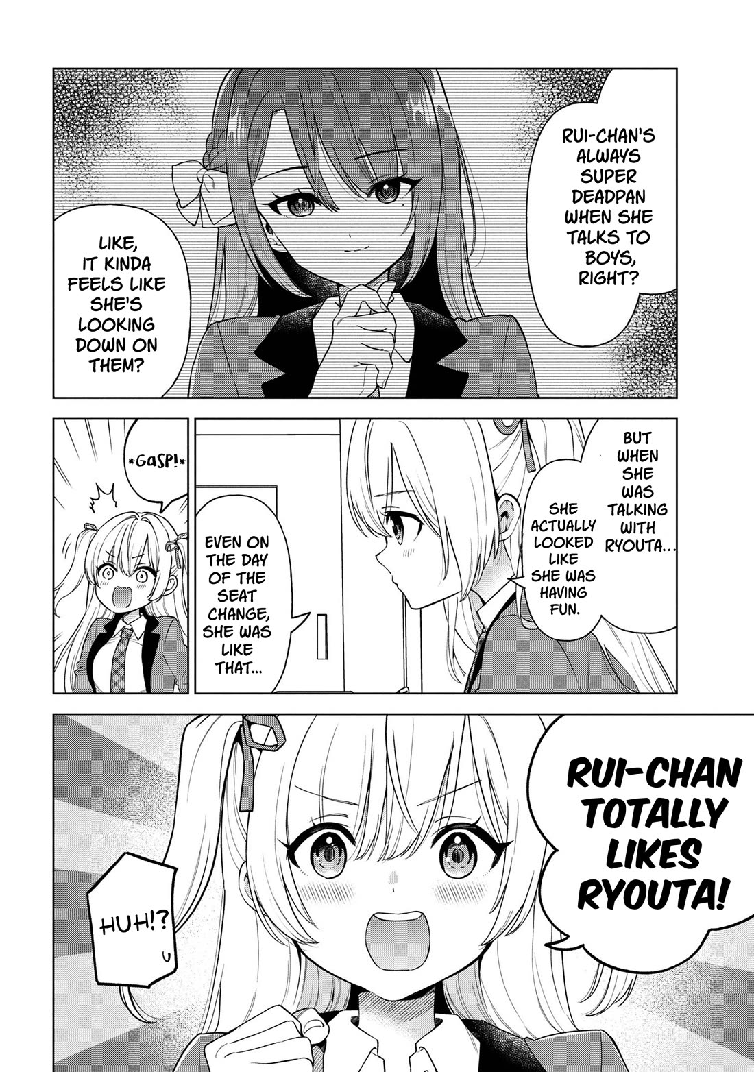 When the Introverted Me Got Surrounded by S-Tier Beauties After a Seat Change, a Secret Relationship Began Chapter 3 page 8 - Chapter 3