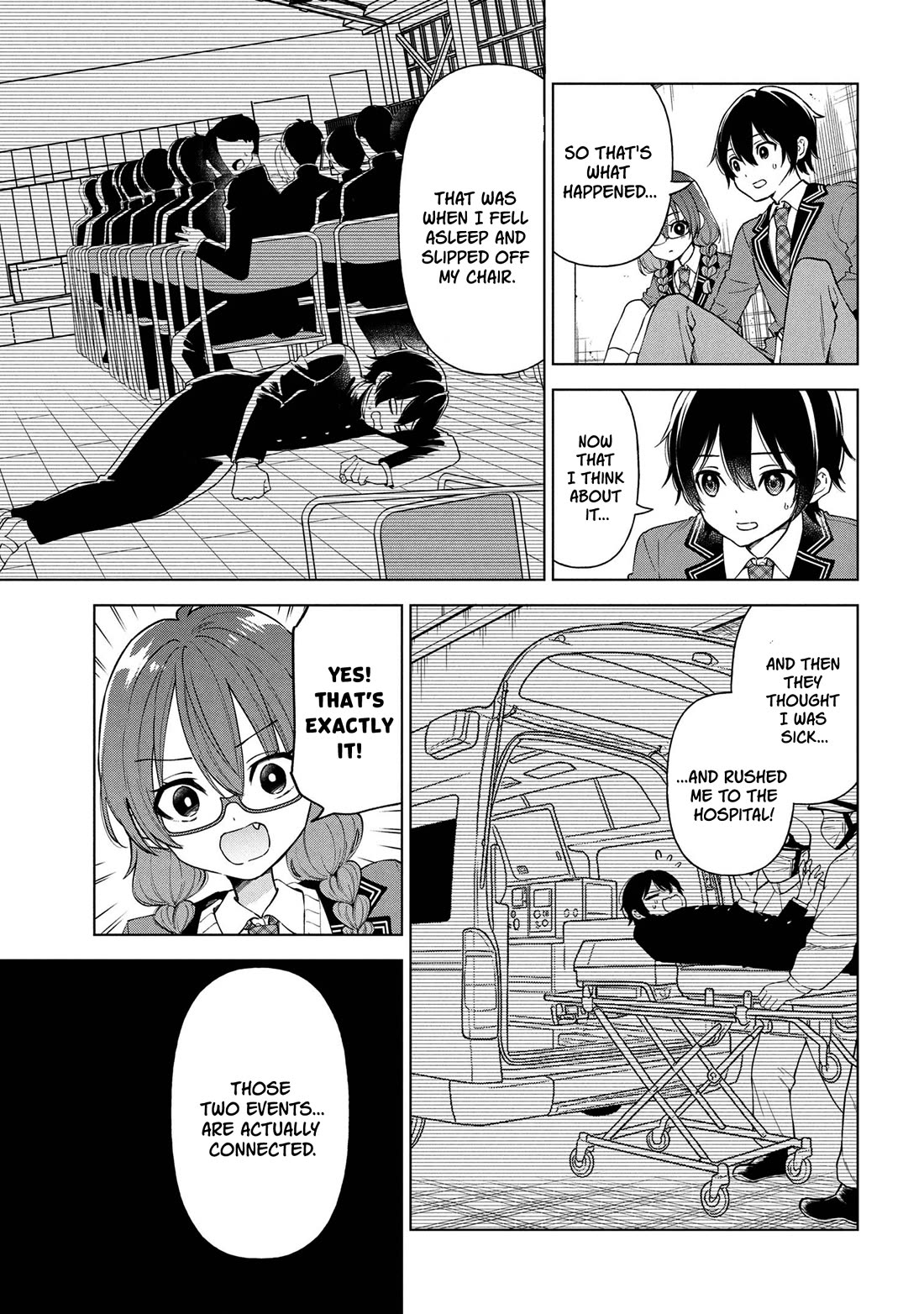 When the Introverted Me Got Surrounded by S-Tier Beauties After a Seat Change, a Secret Relationship Began Chapter 4 page 13 - Chapter 4