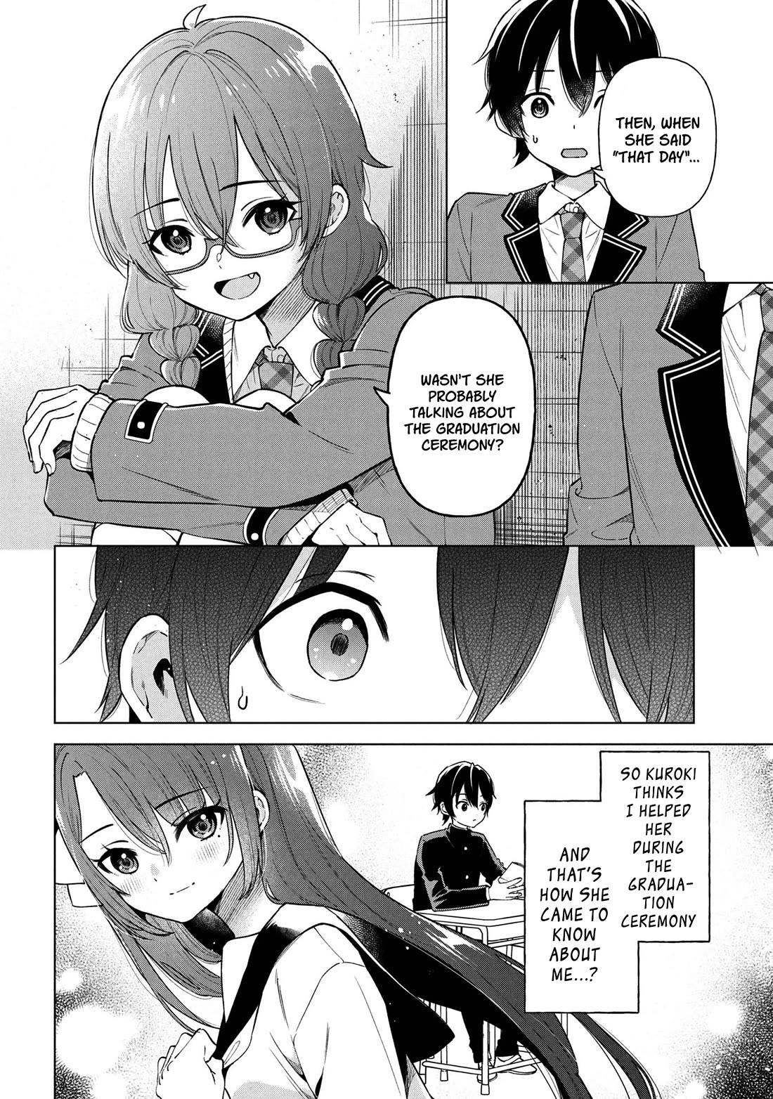 When the Introverted Me Got Surrounded by S-Tier Beauties After a Seat Change, a Secret Relationship Began Chapter 4 page 16 - Chapter 4