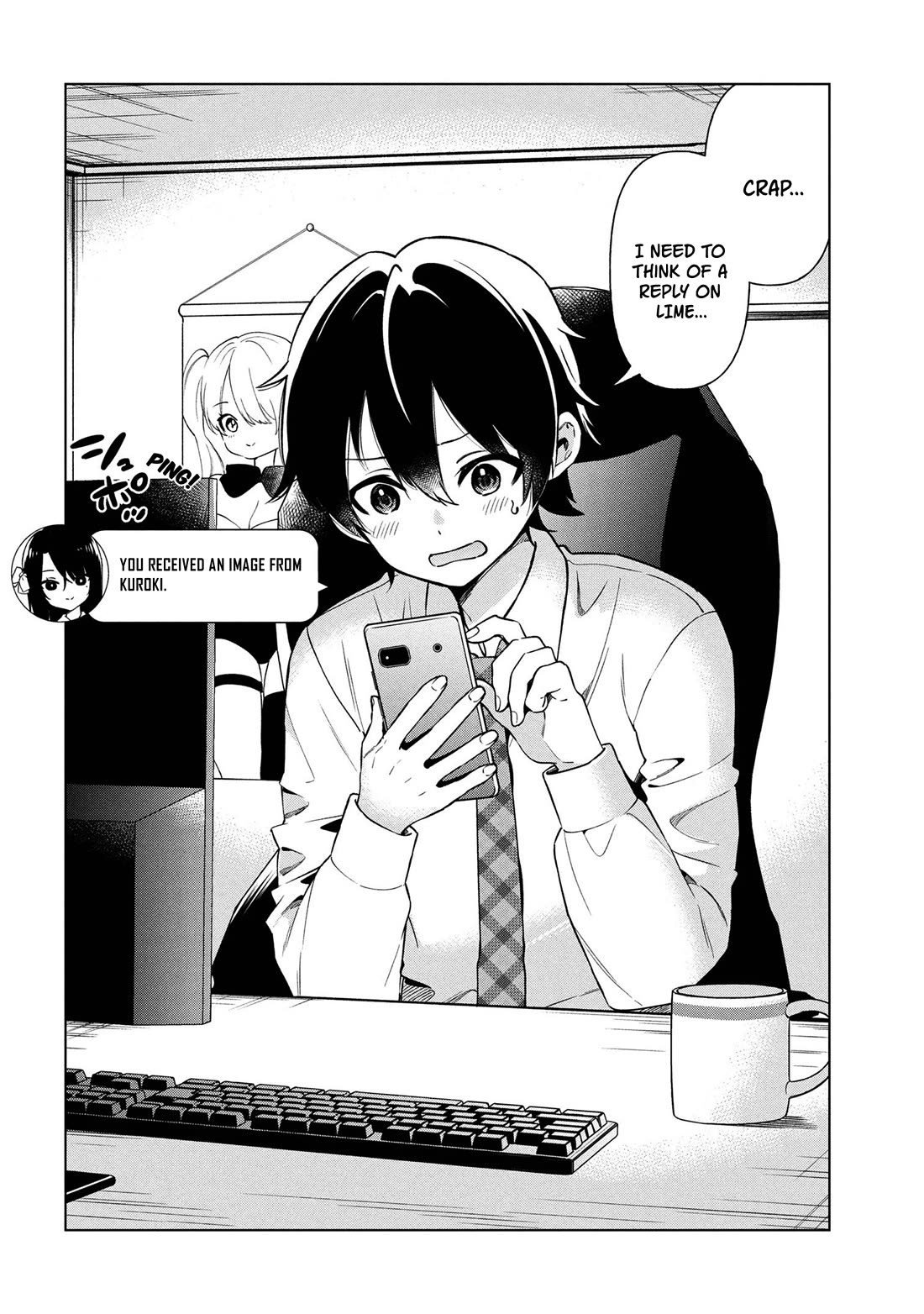 When the Introverted Me Got Surrounded by S-Tier Beauties After a Seat Change, a Secret Relationship Began Chapter 4 page 2 - Chapter 4