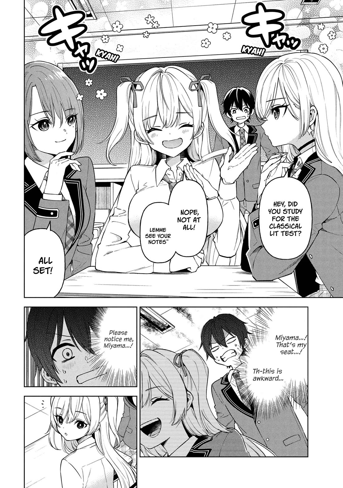 When the Introverted Me Got Surrounded by S-Tier Beauties After a Seat Change, a Secret Relationship Began Chapter 4 page 22 - Chapter 4