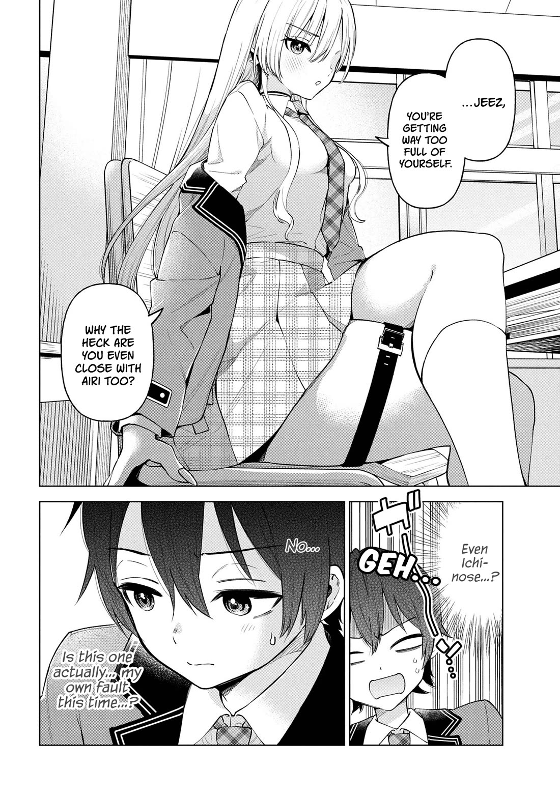 When the Introverted Me Got Surrounded by S-Tier Beauties After a Seat Change, a Secret Relationship Began Chapter 4 page 30 - Chapter 4