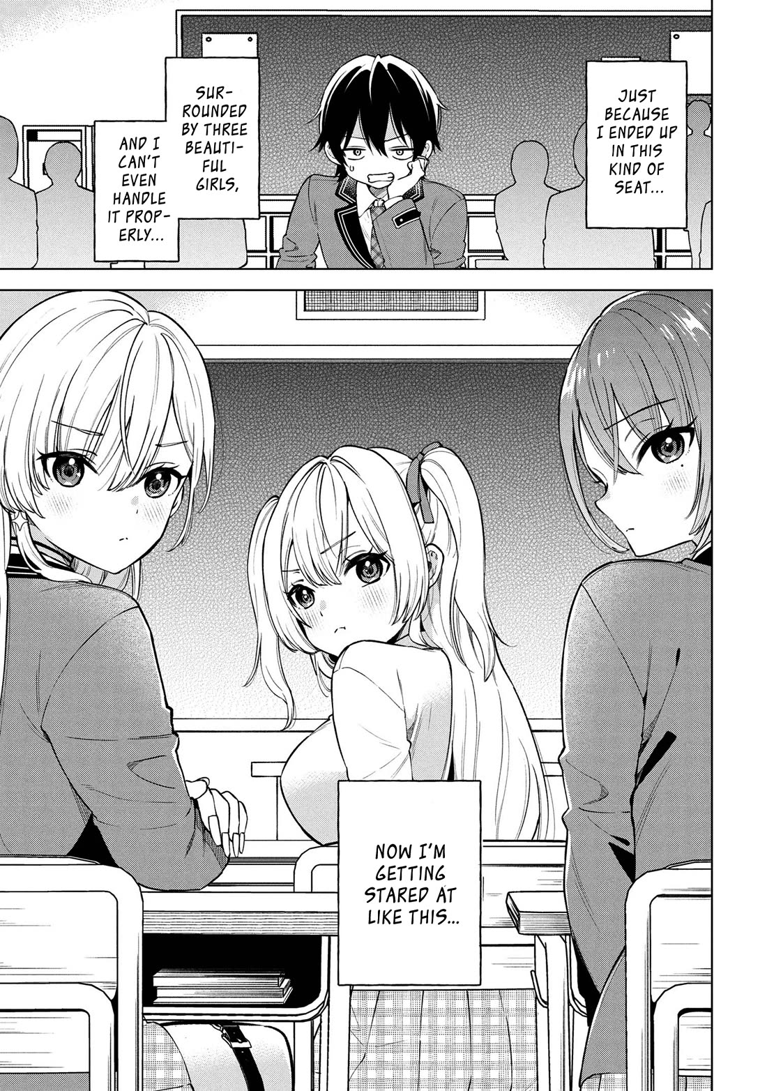 When the Introverted Me Got Surrounded by S-Tier Beauties After a Seat Change, a Secret Relationship Began Chapter 4 page 31 - Chapter 4