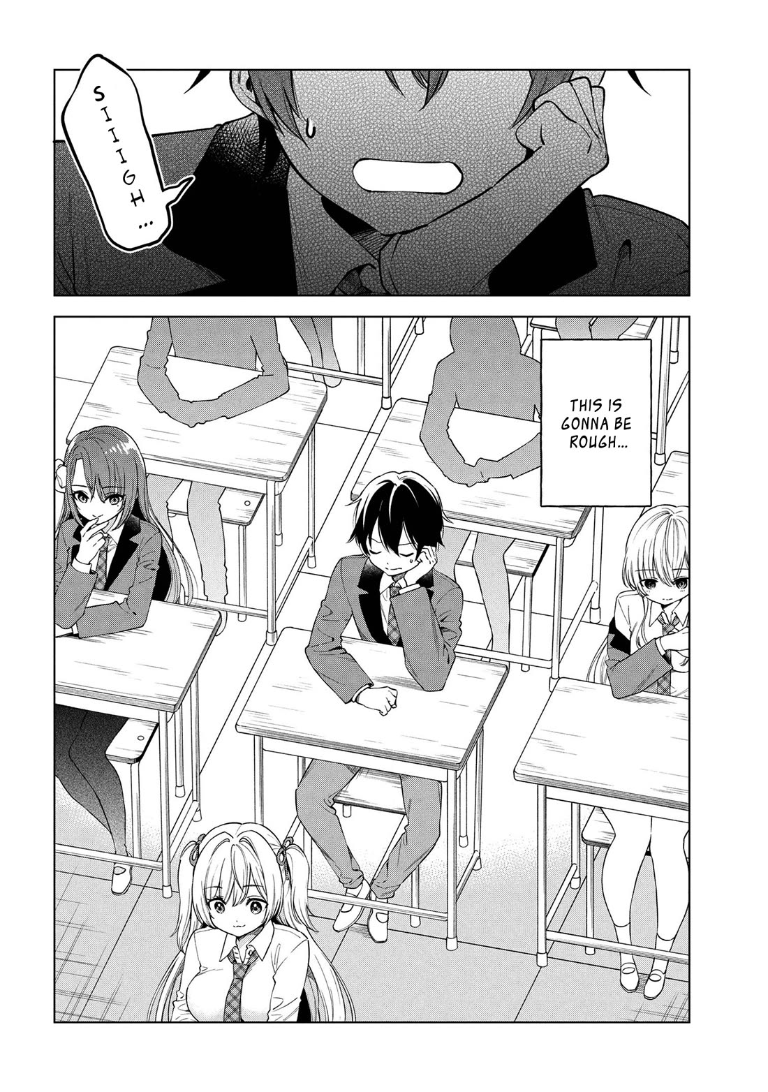 When the Introverted Me Got Surrounded by S-Tier Beauties After a Seat Change, a Secret Relationship Began Chapter 4 page 32 - Chapter 4